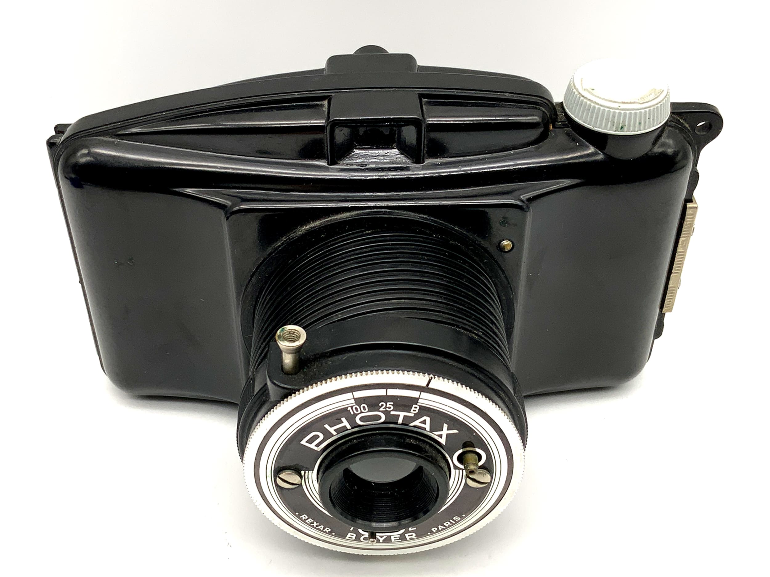 Simon Photax Boyer Boxkamera Mittelformat Paris Bakelit Analogkamera Camera