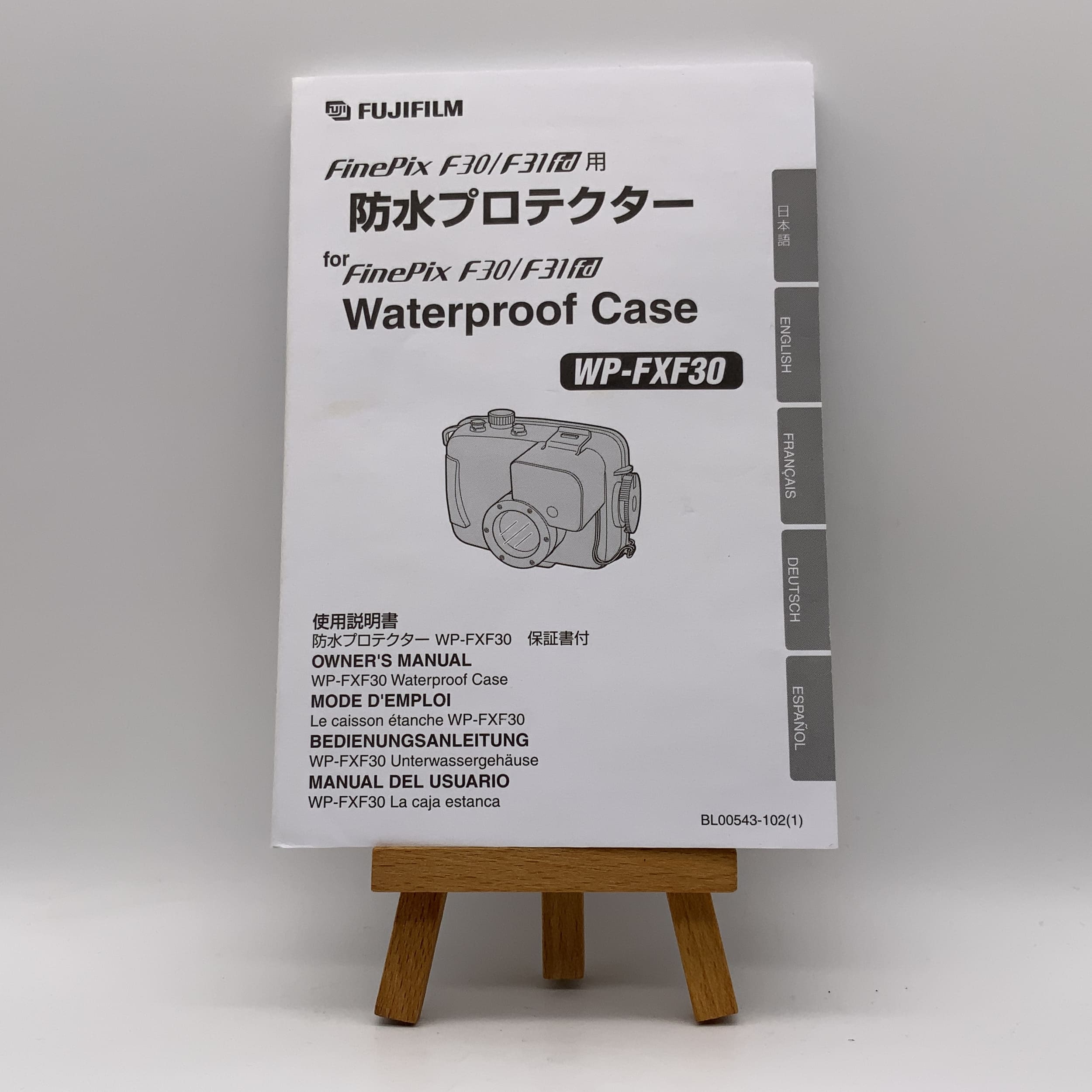 Fujifilm FinePix F30 / F31 fd WP-FXF30 Bedienungsanleitung Deutsch