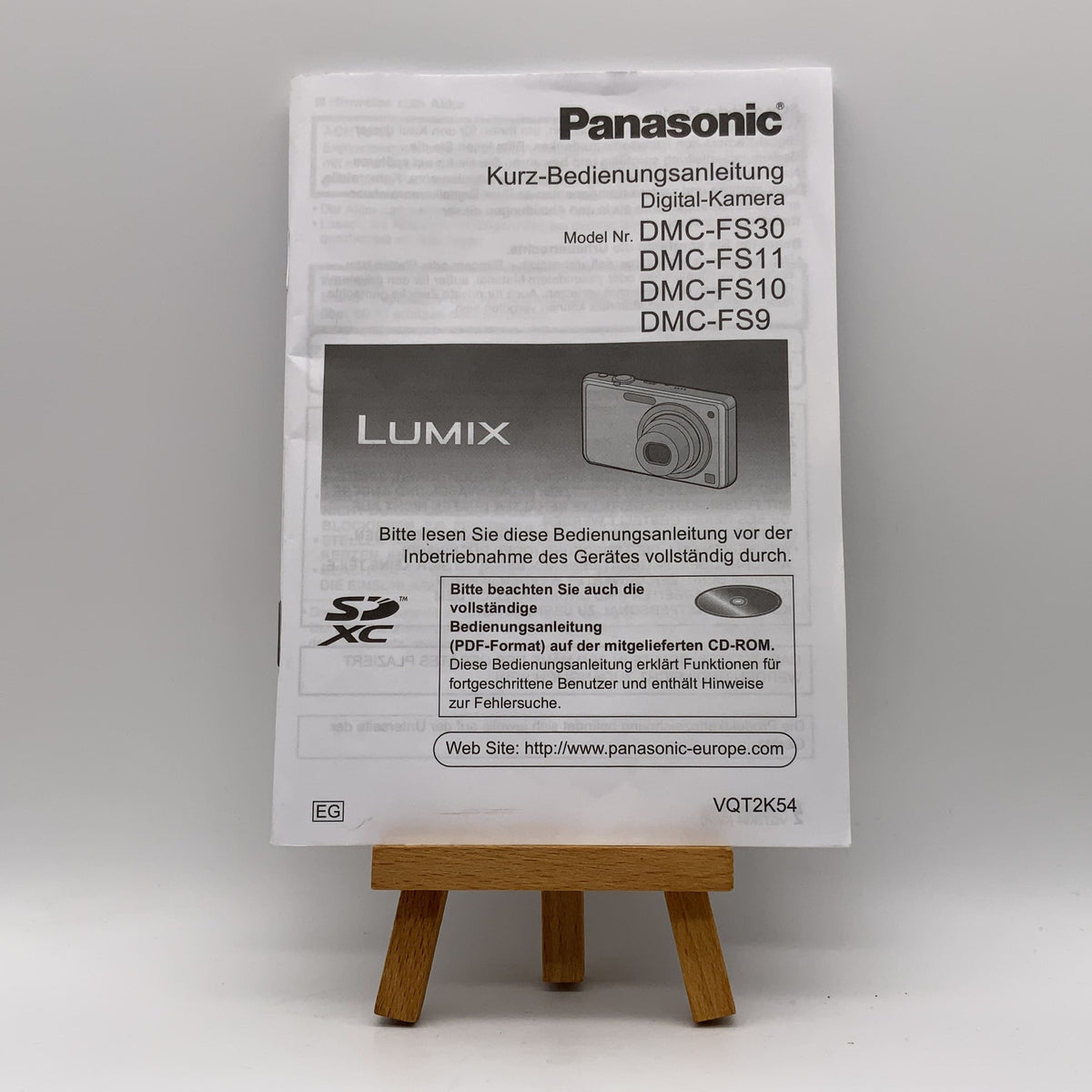 Panasonic Lumix DMC-FS30 Kurzanleitung Bedienungsanleitung Deutsch