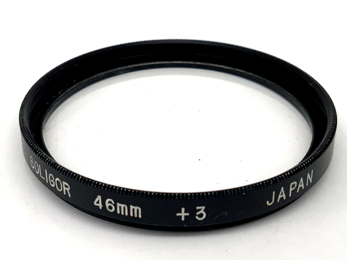 Soligor Nahlinse Close-Up +3 Filter 46mm Kreisförmig Filtergewinde