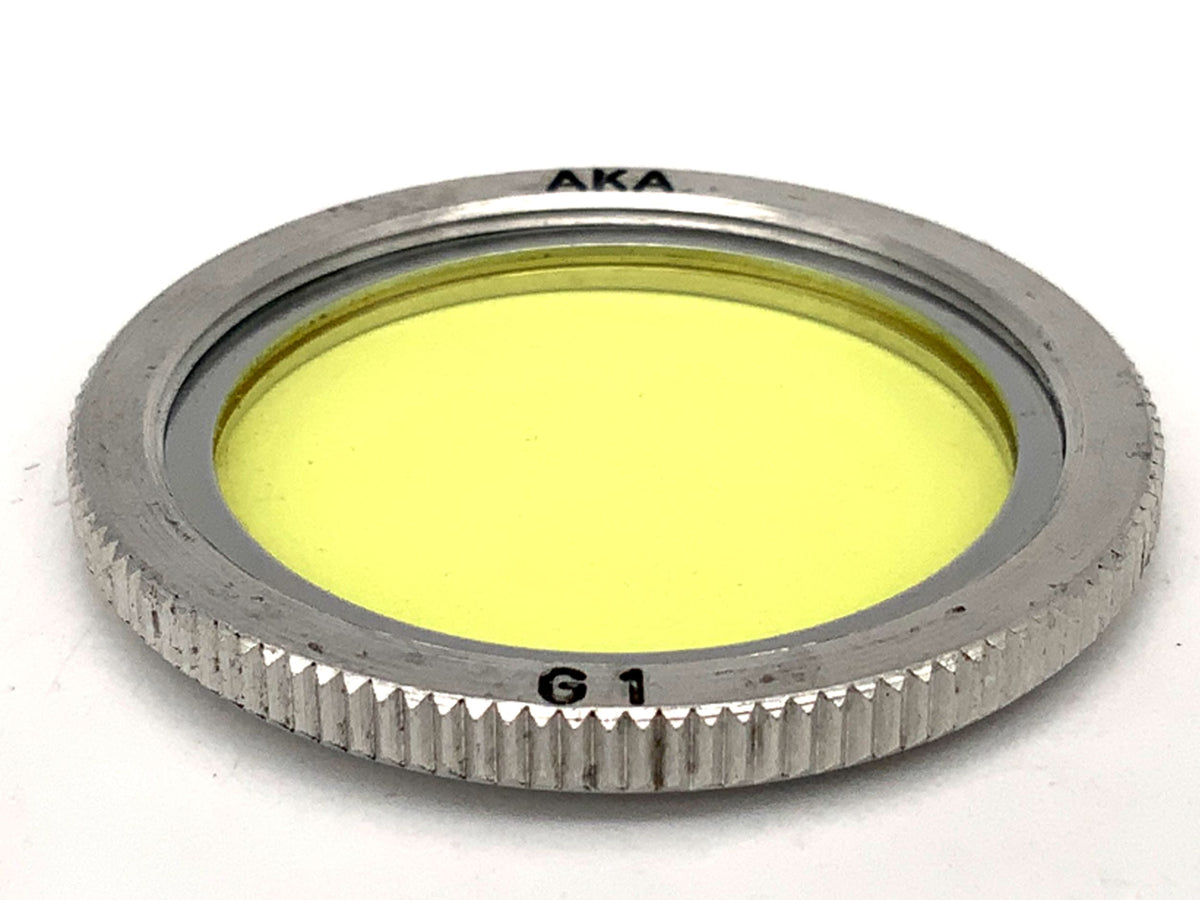 AKA Farbfilter G1 hellgelb/light yellow Filter 32mm Kreisförmig Filtergewinde
