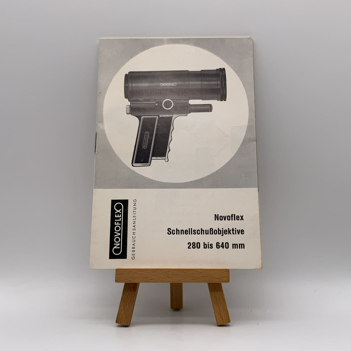 Novoflex Rapid Shooting Lenses 280 to 640 mm Instruction Manual German