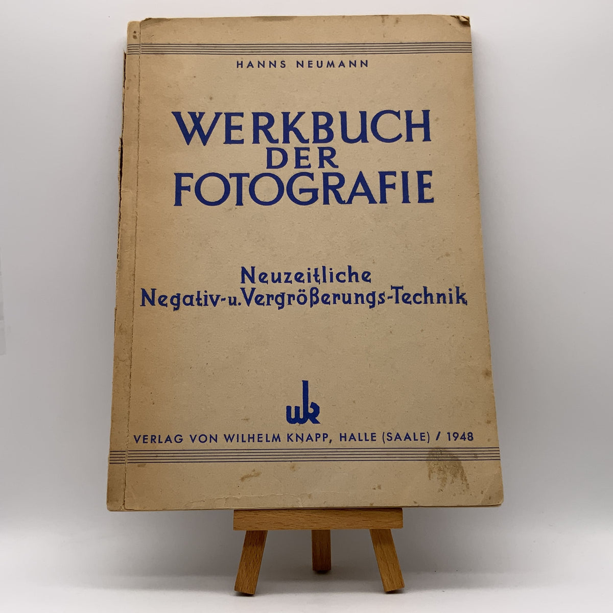 Hanns Neumann Photography Workbook - User Manual (German)