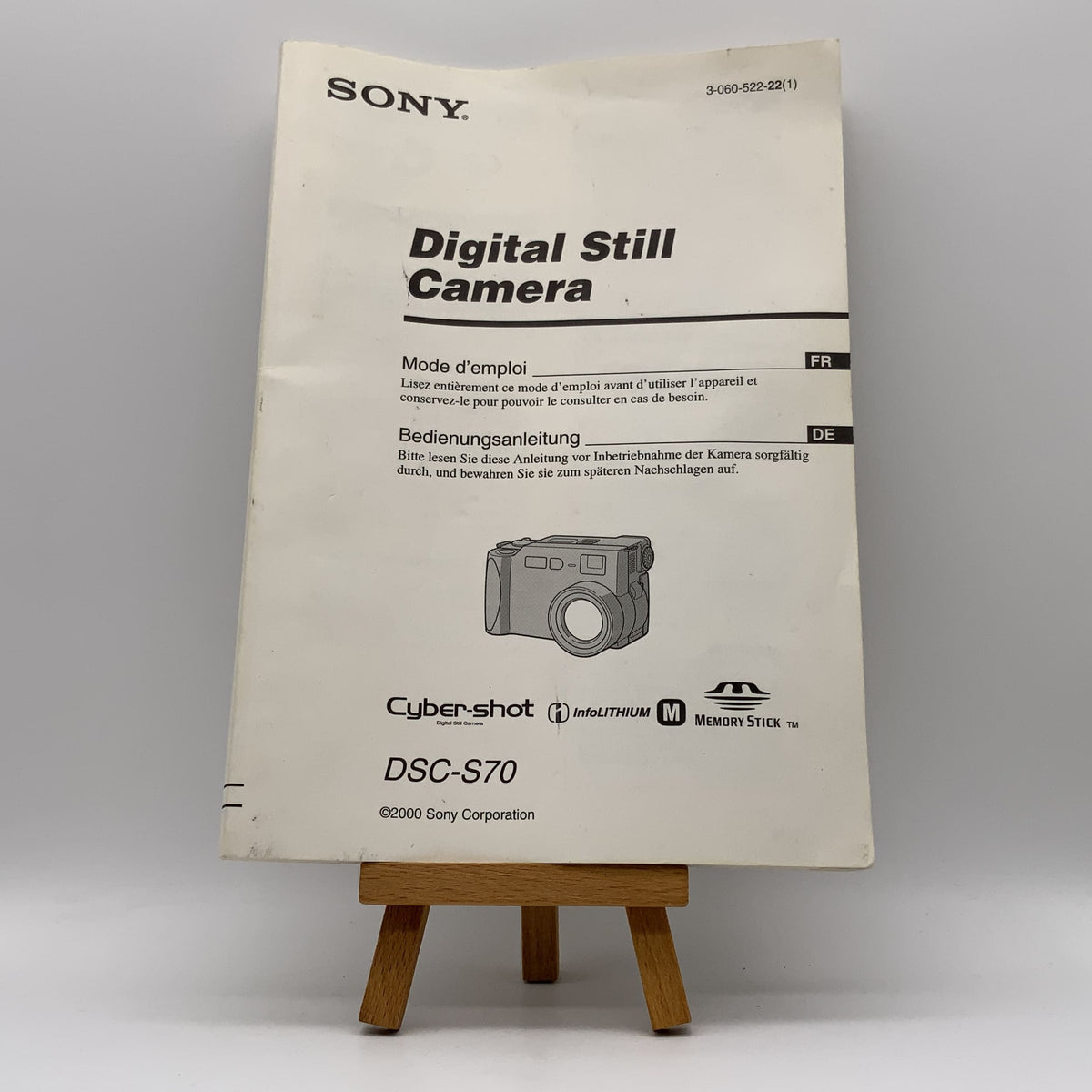 Sony Cyber-shot DSC-S70 Bedienungsanleitung Deutsch Gebrauchsanweisung