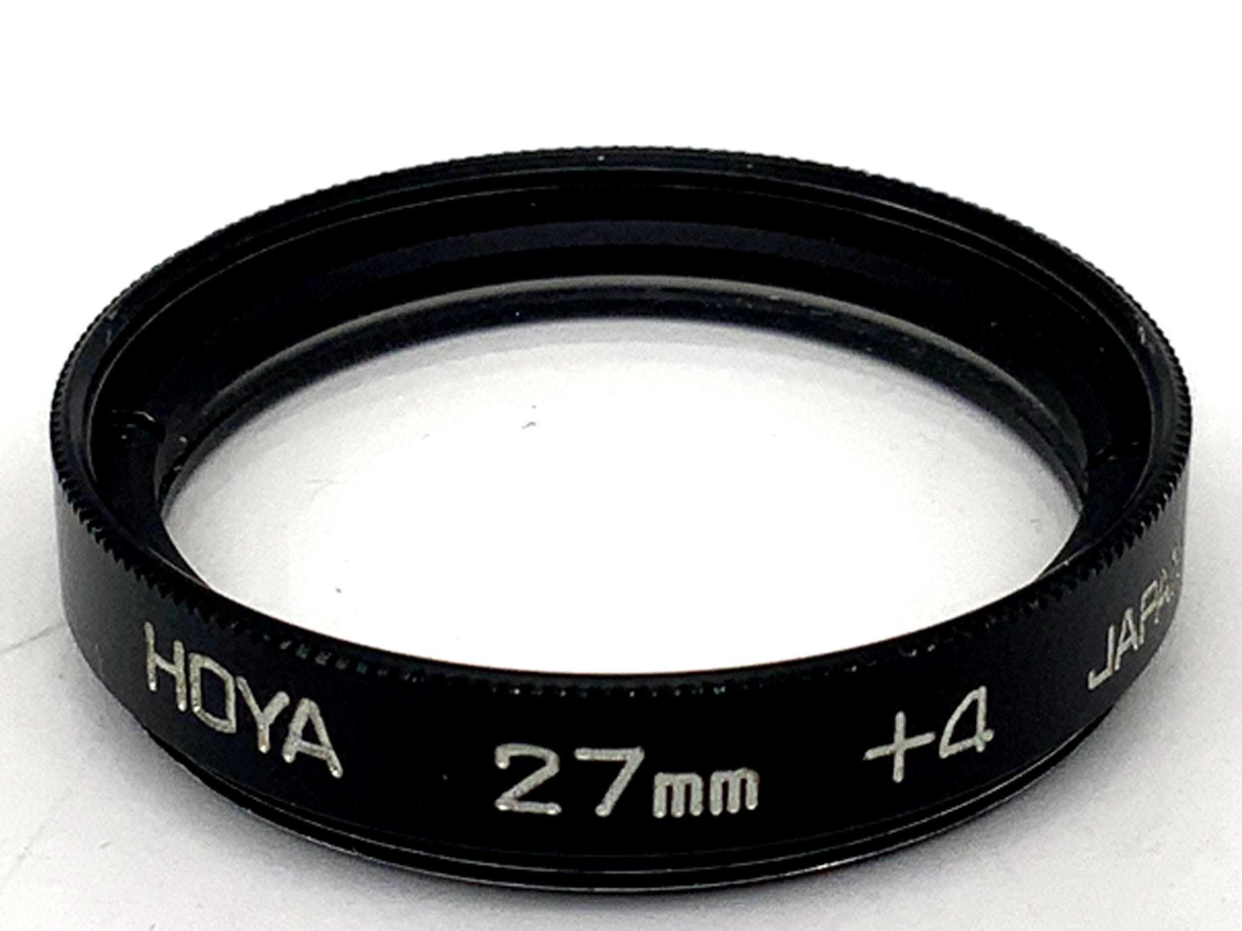 Hoya Nahlinse Close-Up +4 Filter 27mm Kreisförmig Filtergewinde