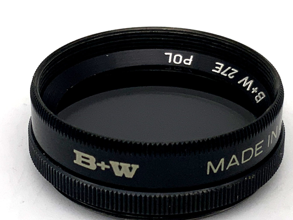 B+W Polfilter 27E Pol Filter 27mm Kreisförmig Filtergewinde