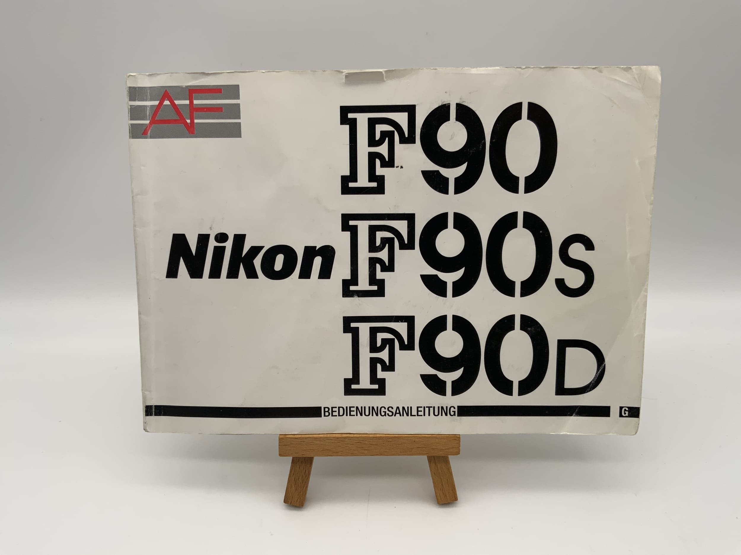 Nikon F90, F90S, F90D Bedienungsanleitung Deutsch Gebrauchsanweisung