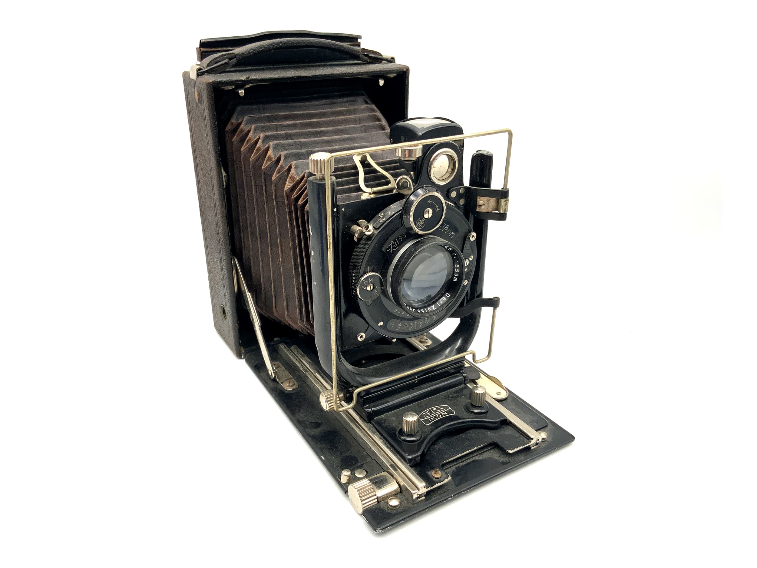 Zeiss Ikon Ideal 250/7 Plattenkamera Tessar 1:4,5 f=13,5cm ohne Mattscheibe