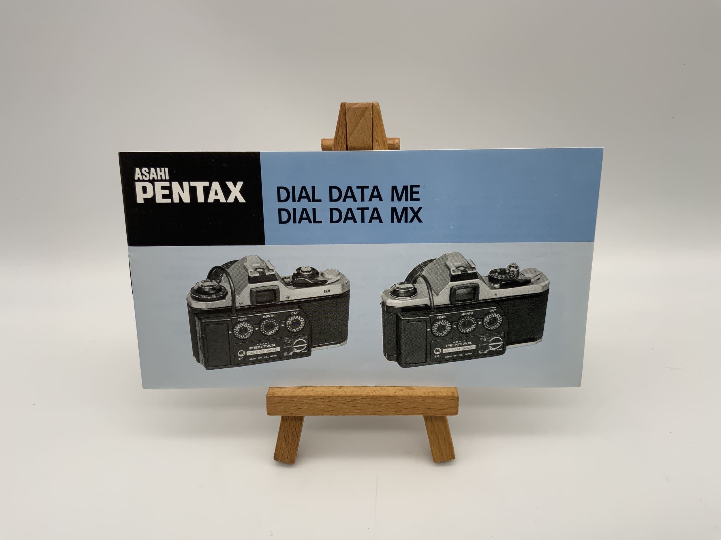 Pentax Dial Data ME / MX Bedienungsanleitung Englisch Gebrauchsanweisung