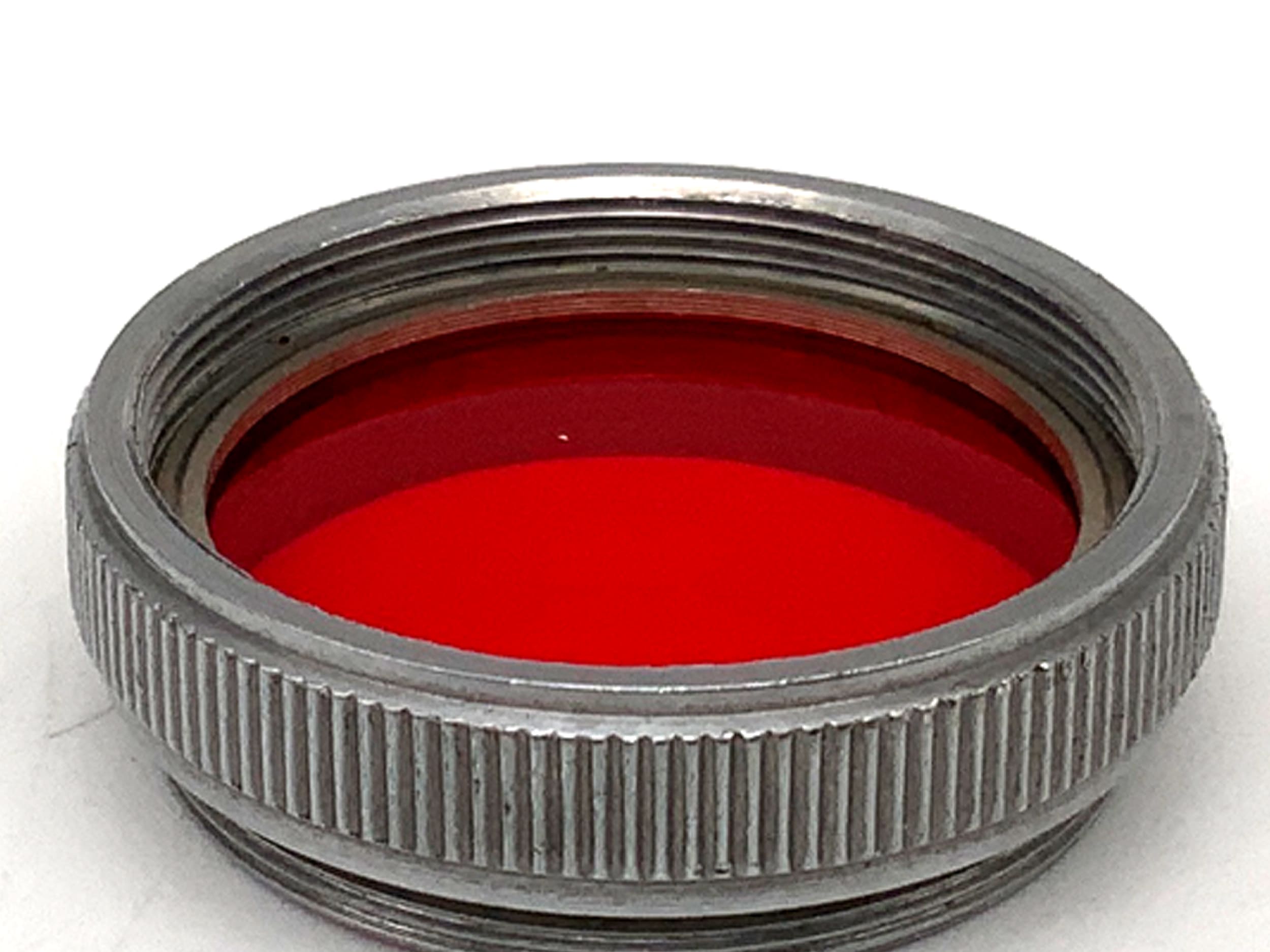 Farbfilter rot/red Filter 22mm Kreisförmig Filtergewinde