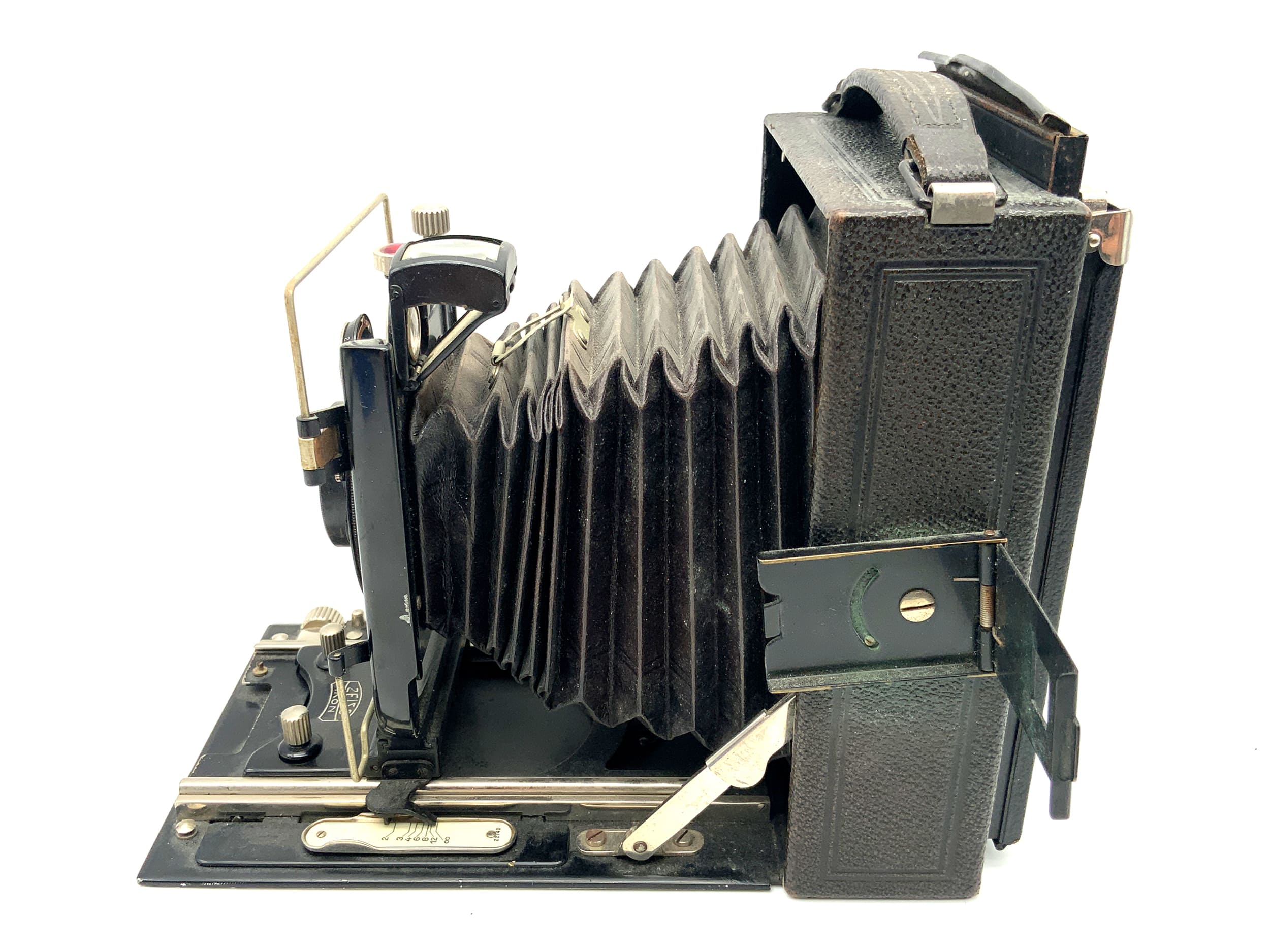 Zeiss Ikon Ideal 250/7 Plattenkamera Tessar 1:4,5 f=13,5cm ohne Mattscheibe