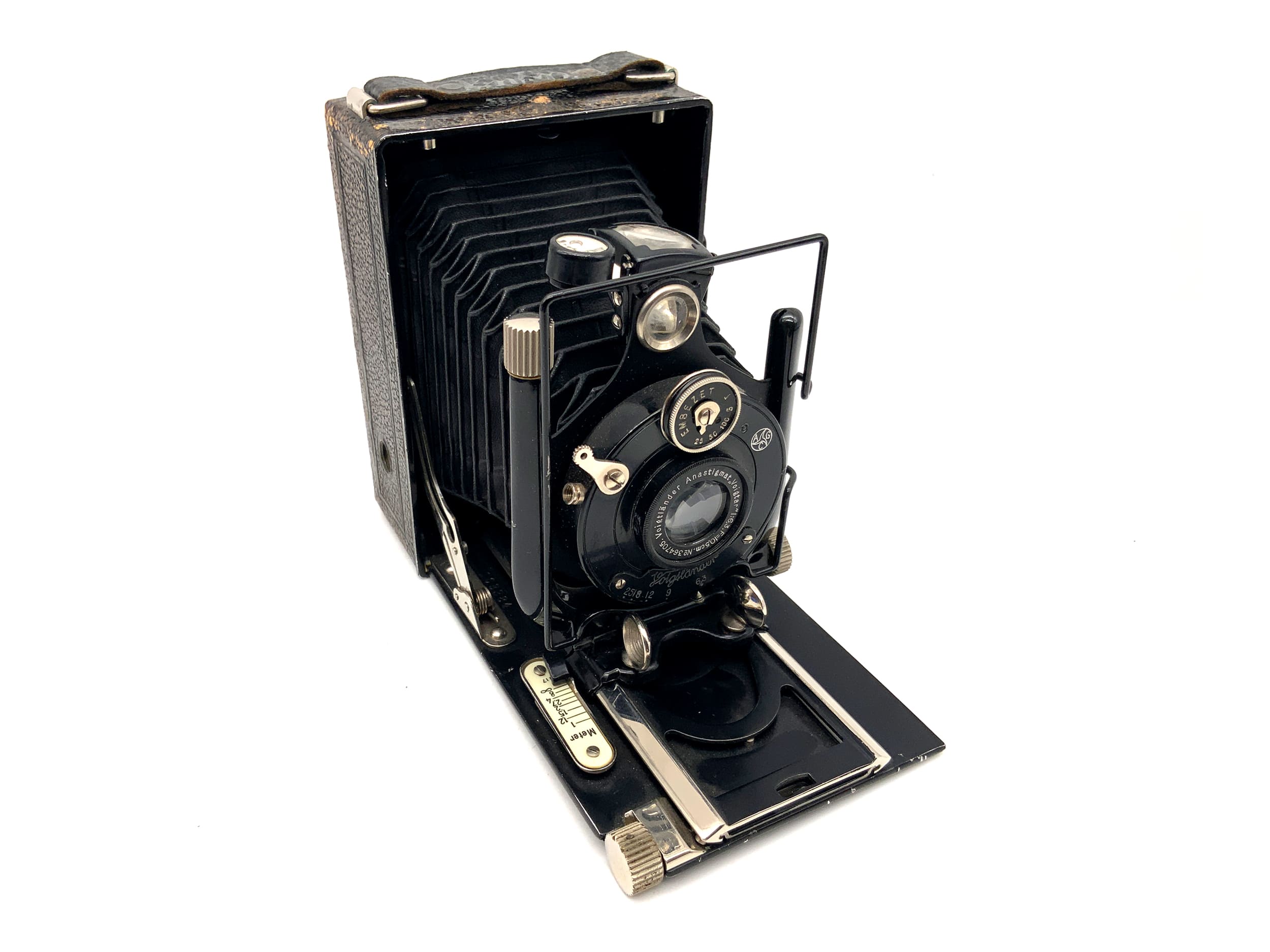 Voigtländer Avus Plattenkamera mit Anastigmat Voigtar 1:6,3 F=10,5cm