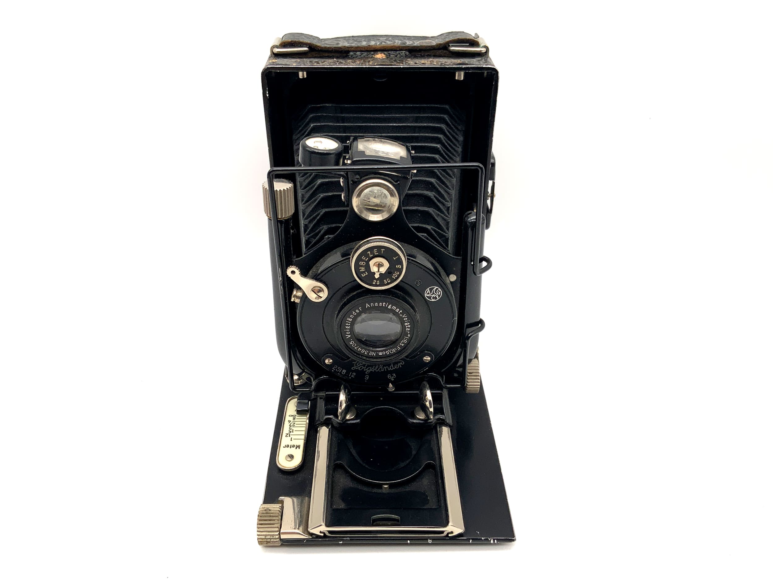 Voigtländer Avus Plattenkamera mit Anastigmat Voigtar 1:6,3 F=10,5cm