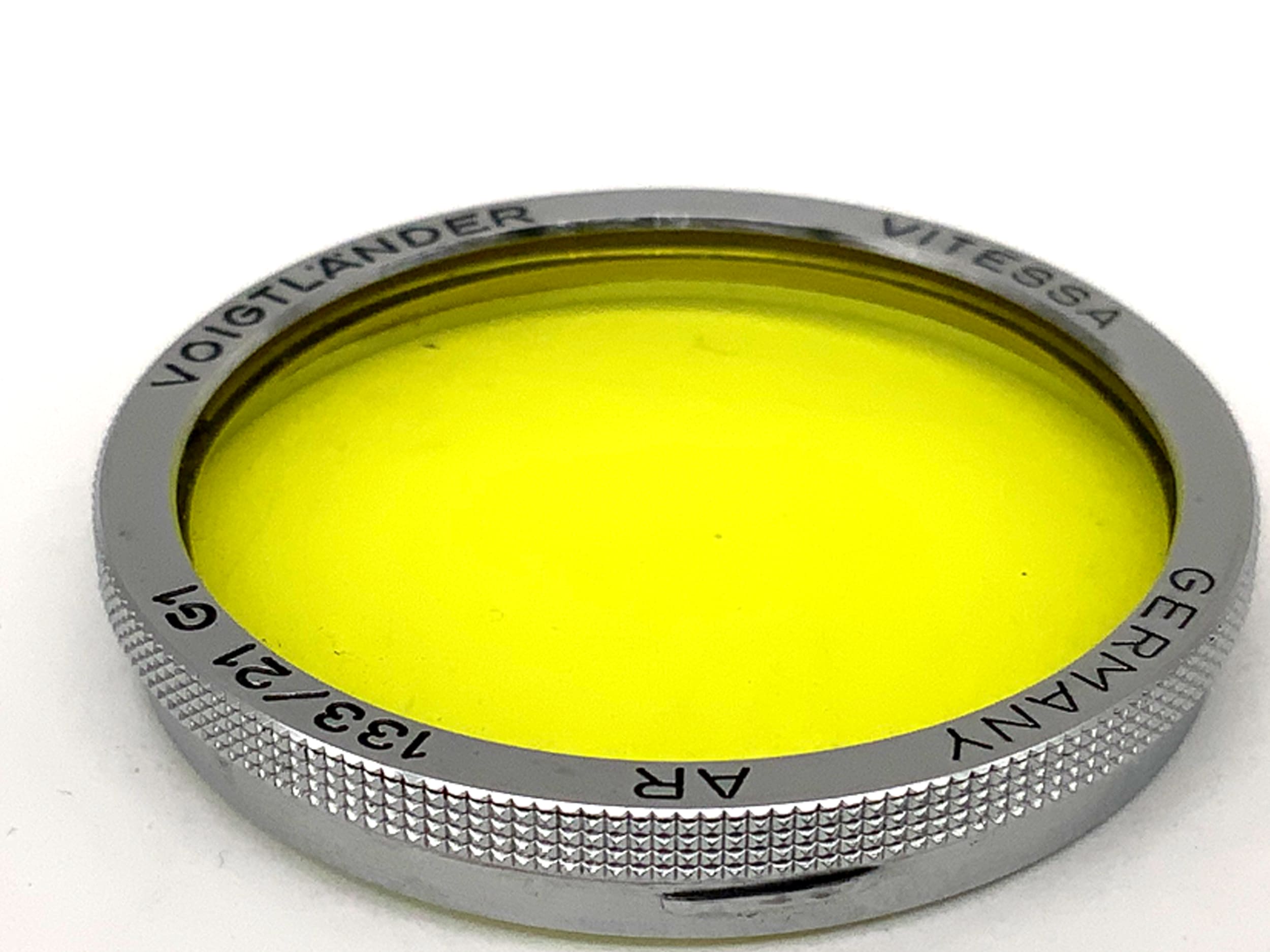 Voigtländer Farbfilter AR 133/21 G1 gelb/yellow Filter Vitessa Kreisförmig