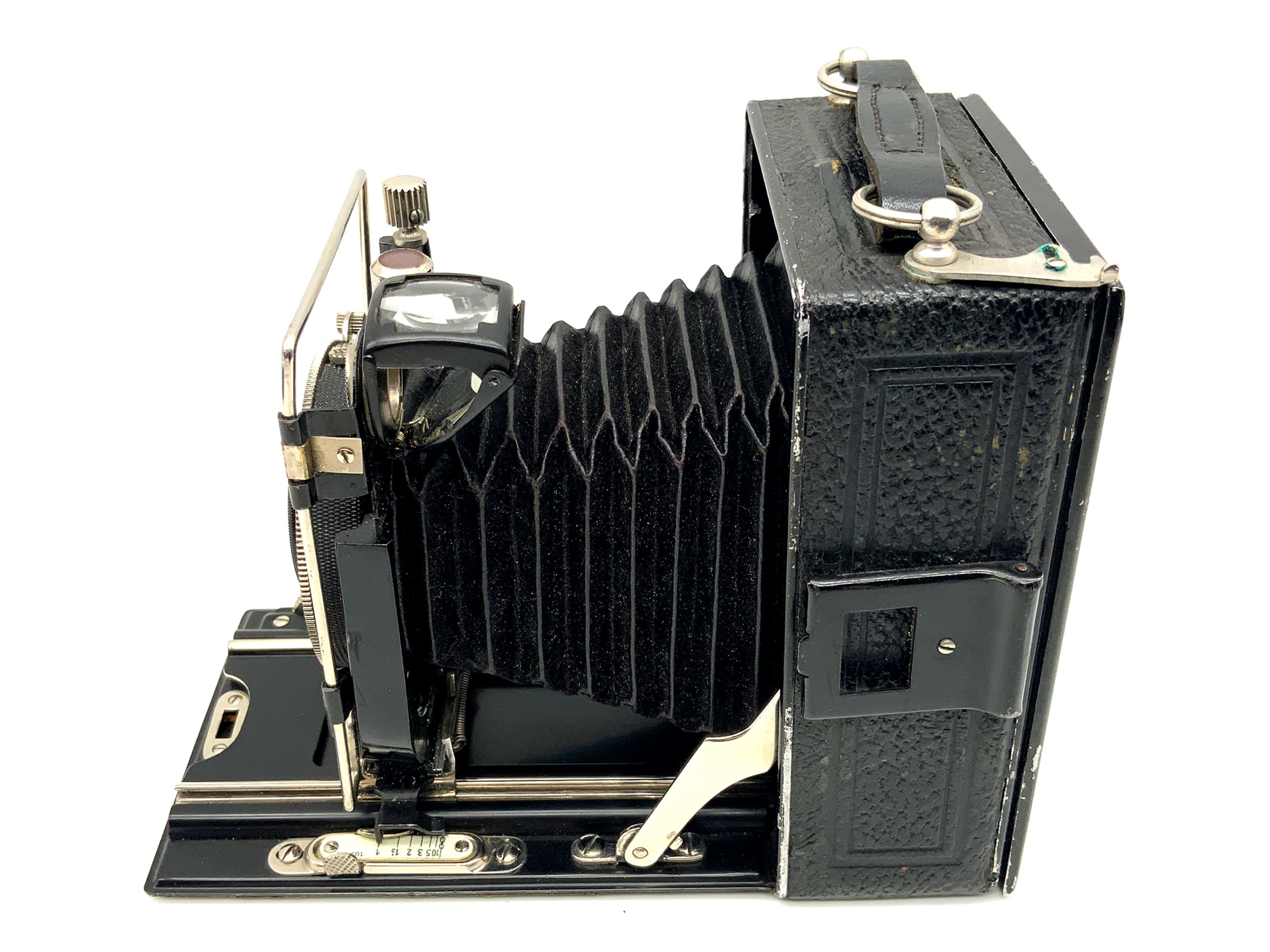 Welta Plattenkamera mit Steinheil Doppelanastigmat Unofokal 1:4,5 f=10,5cm