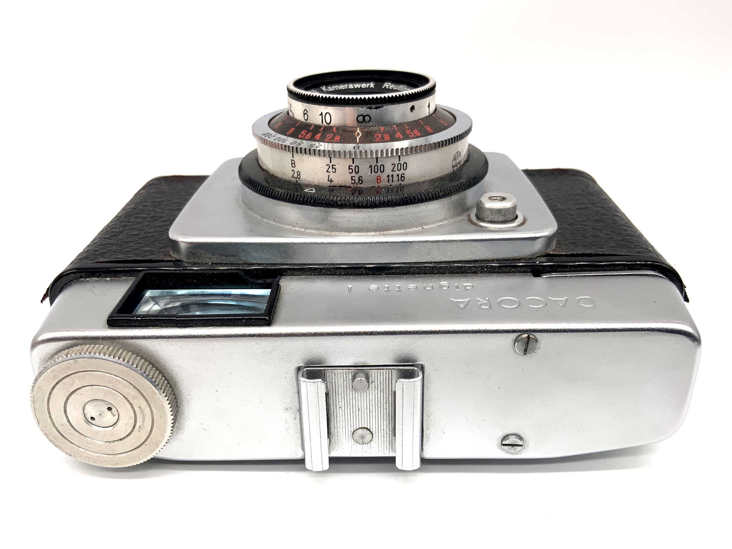 Dacora dignette I Sucherkamera mit KW Reutlingen Dignar 45mm 1:2.8 Analogkamera