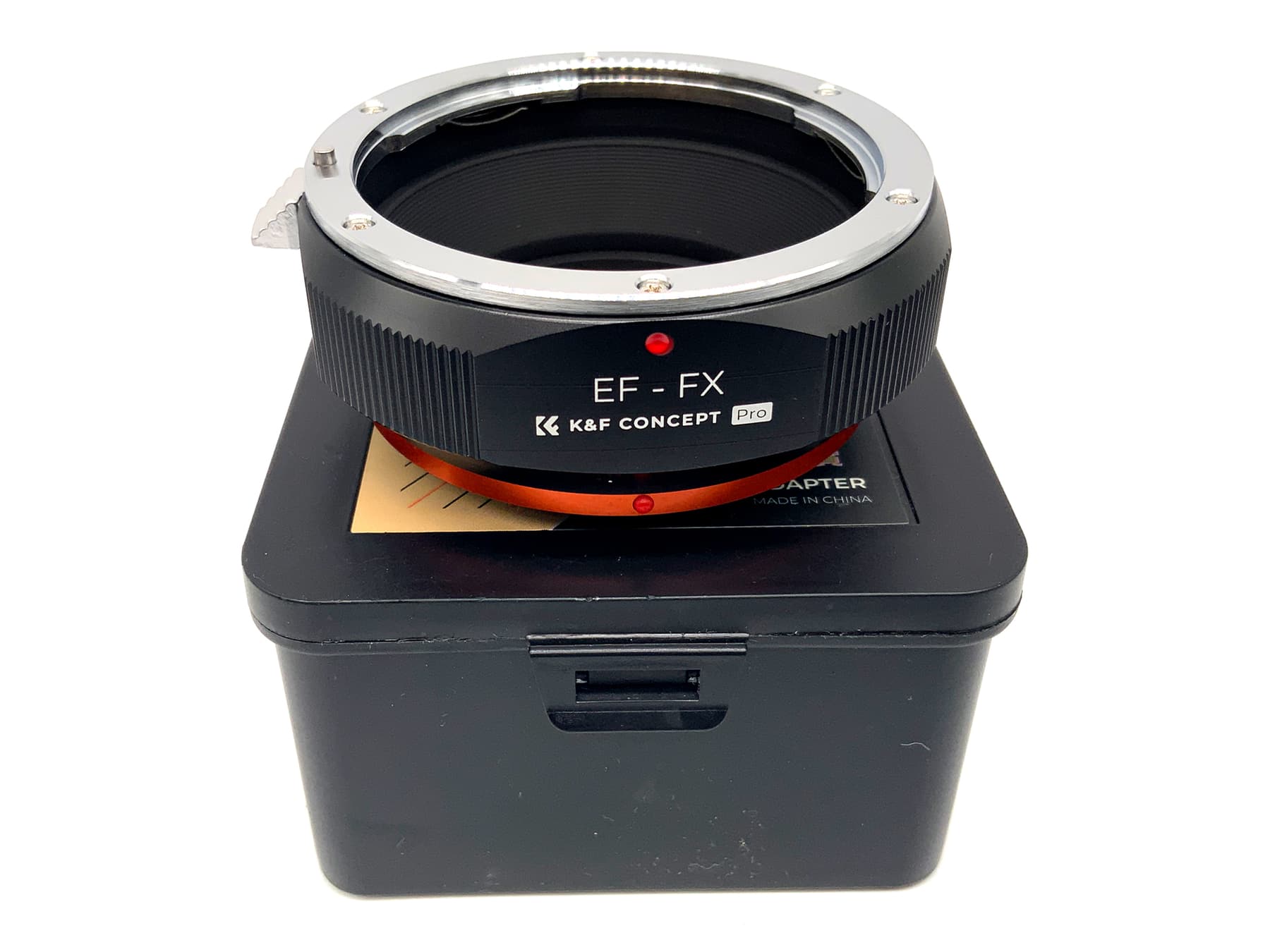 K&F Concept EOS-FX II PRO Objektivadapter (Canon EF -> Fujica X)