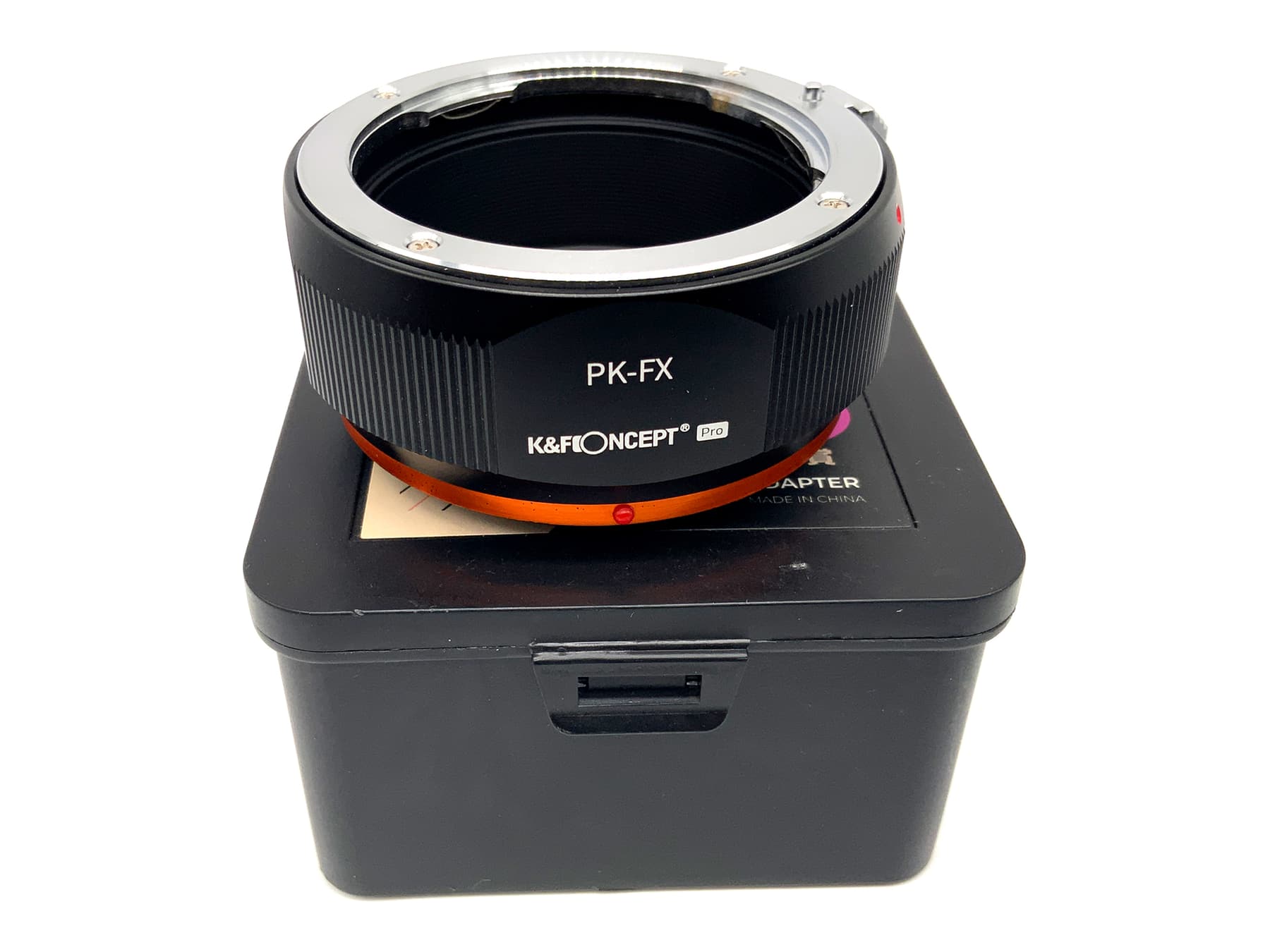 K&F Concept PK-FX II PRO Objektivadapter (Pentax K -> Fujica X)
