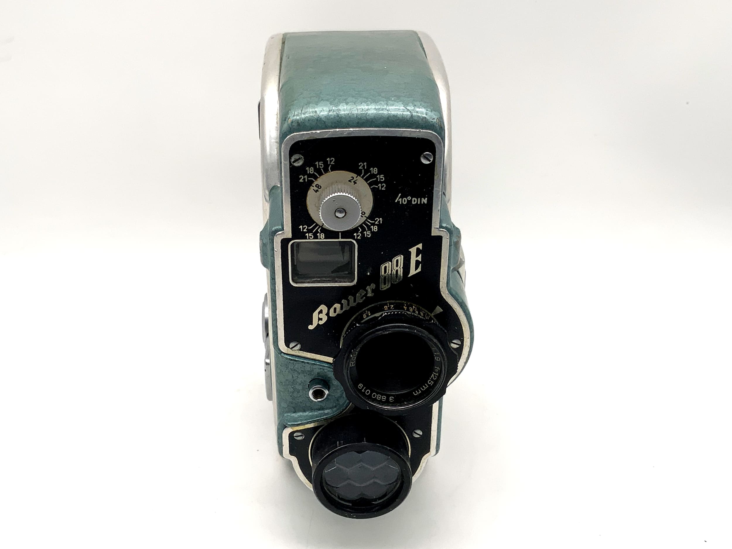 Bauer 88 E Filmkamera mit Rodenstock Ronar 1:1,9 f=12,5mm Doppel 8mm