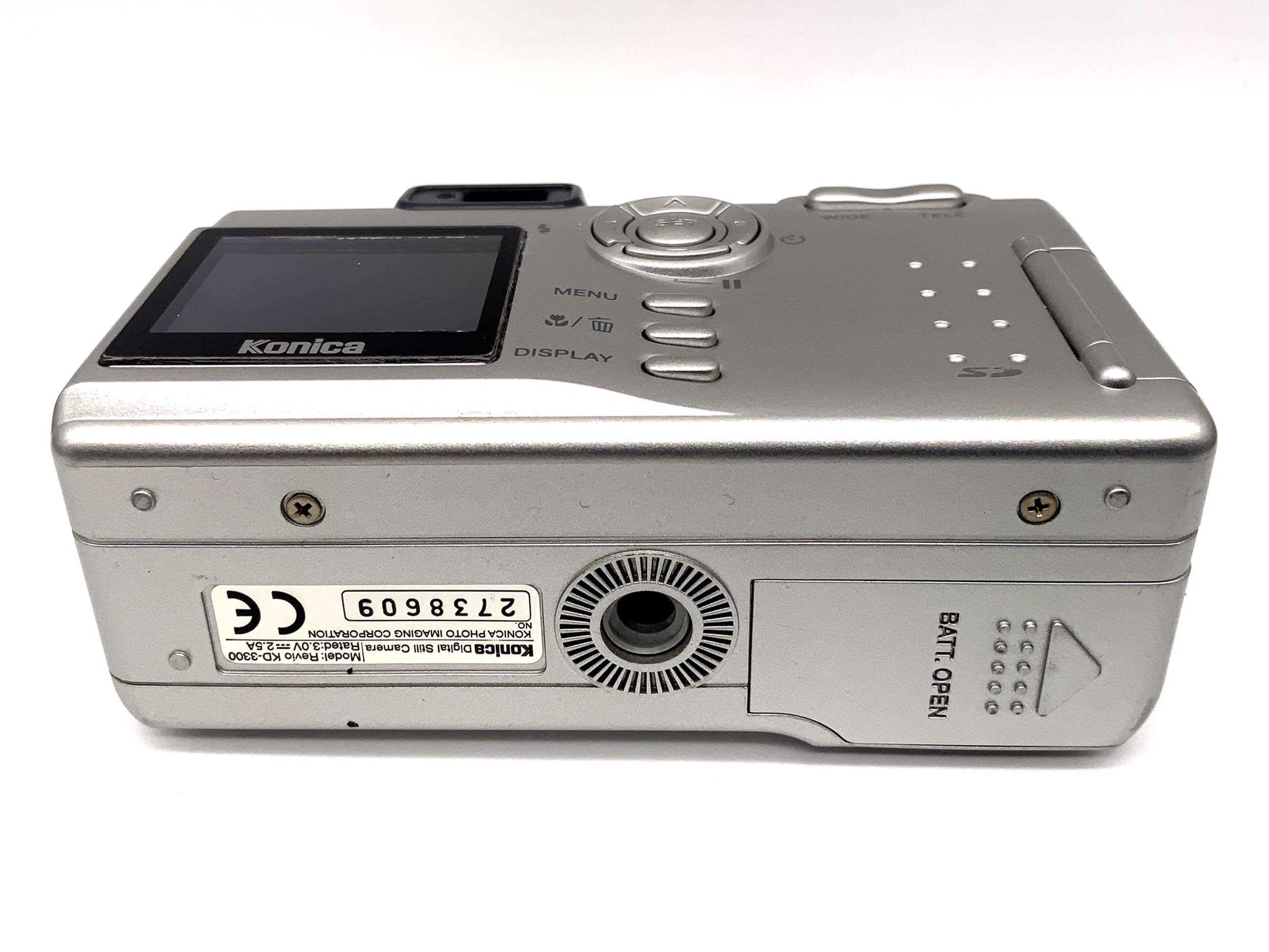 Konica Revio KD-3300 Digitale Kompaktkamera mit 5.6-16.8mm 1:2,8-4,9 3.1MP