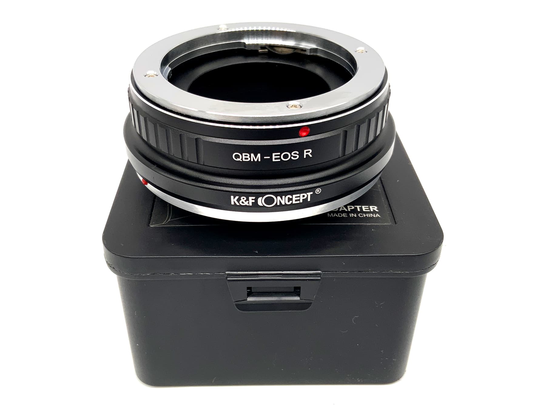 K&F Concept QBM-EOS R Objektivadapter (Rollei QBM -> EOS R)
