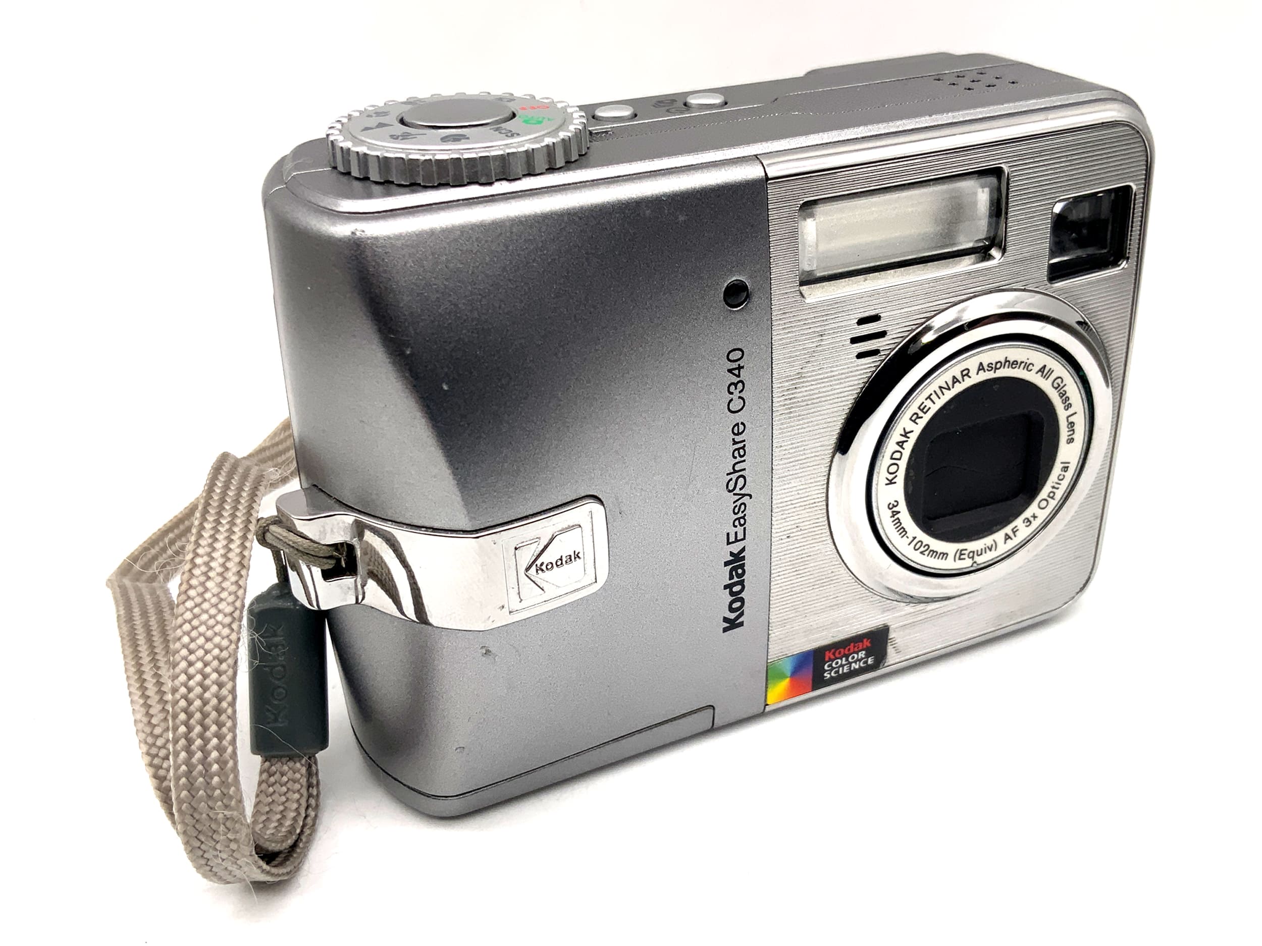 Kodak EasyShare C340 Digitale Kompaktkamera mit Retinar 34-102mm 5MP