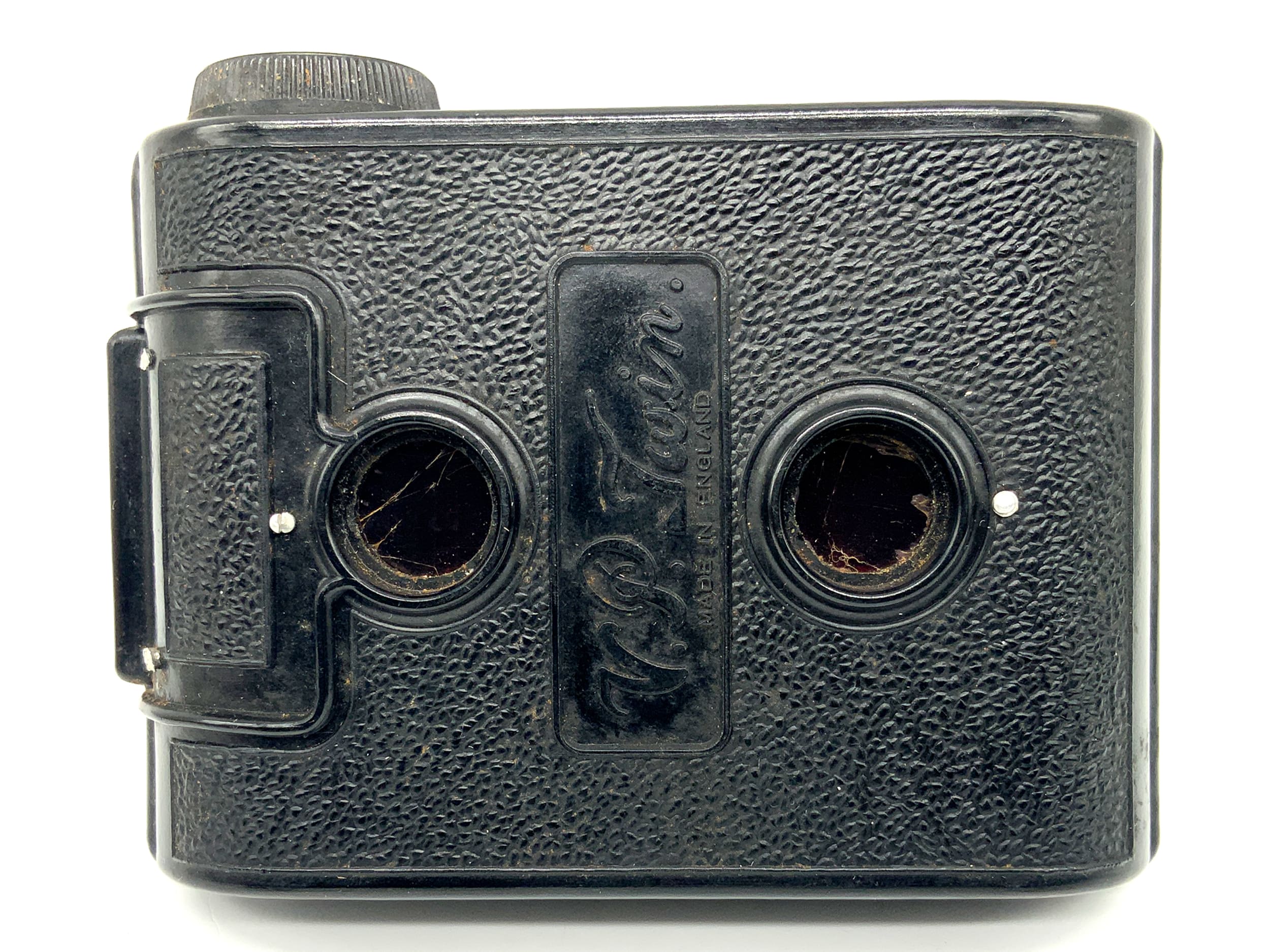 E. Elliott V.P. Twin Sucherkamera mit Kompaktkamera Analogkamera