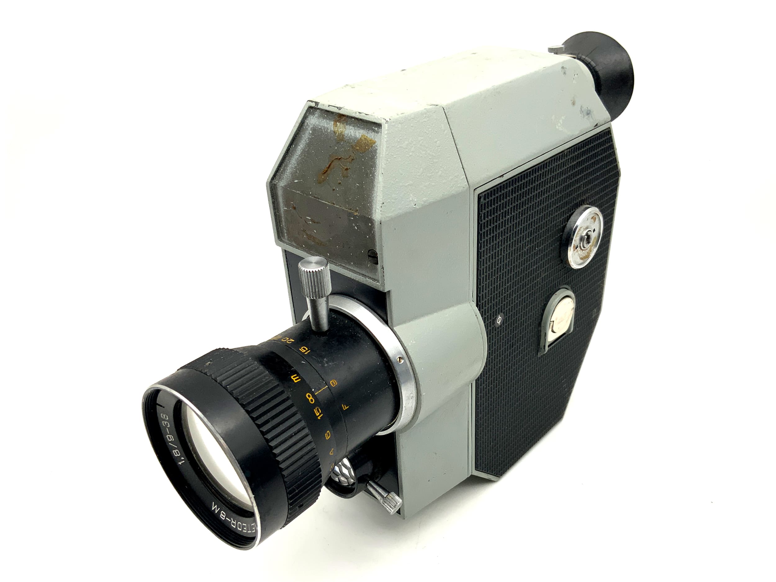 Zenit Quarz DS8-3 Filmkamera mit Meteor-8M 1,8/9-38mm Super 8