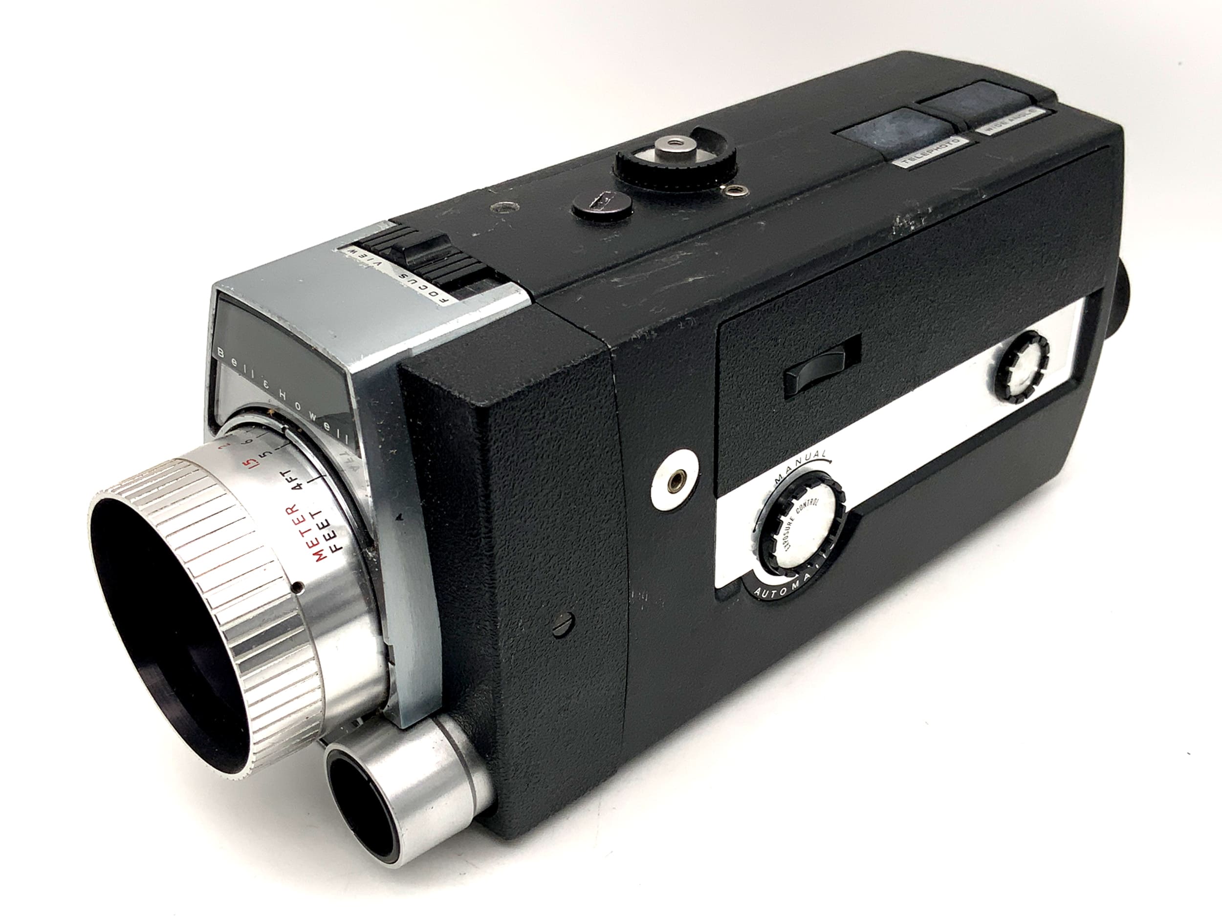 Bell & Howell Autoload Filmkamera mit F/1:8/5:1 9mm/45mm Super 8