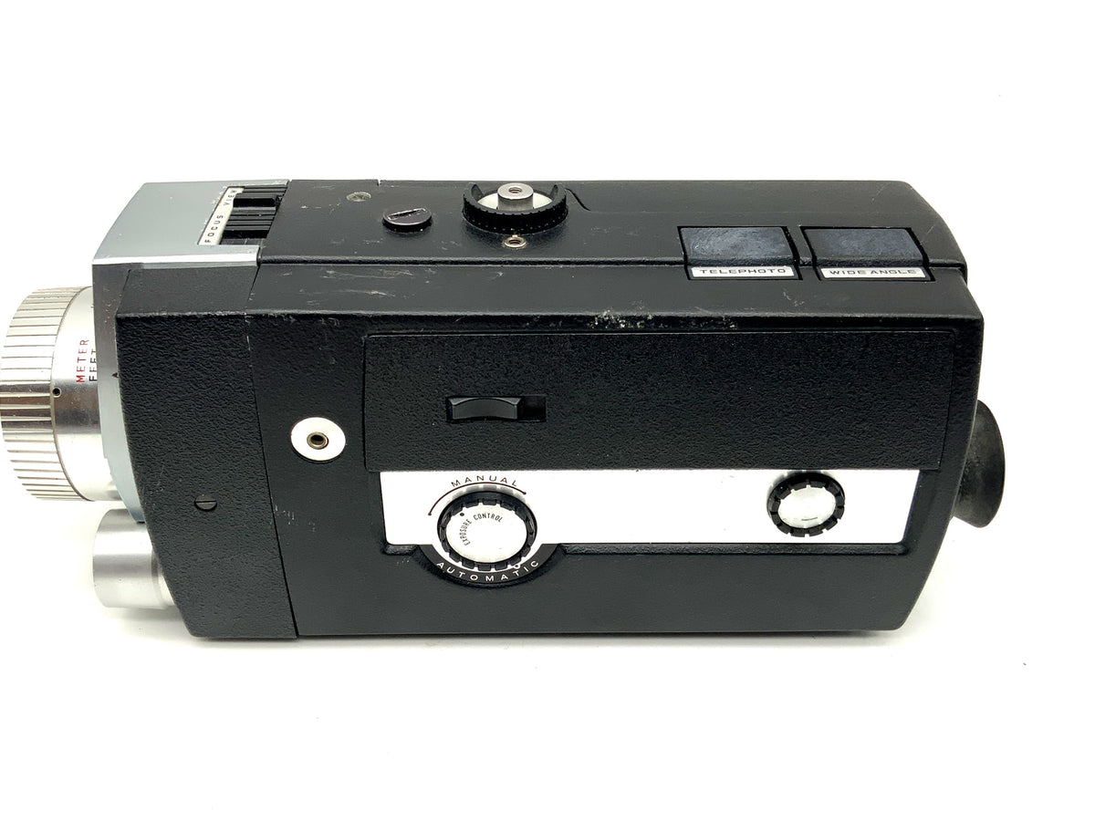 Caméra Bell &amp; Howell à chargement automatique avec objectif Super 8 9 mm/45 mm F/1.8/5.1