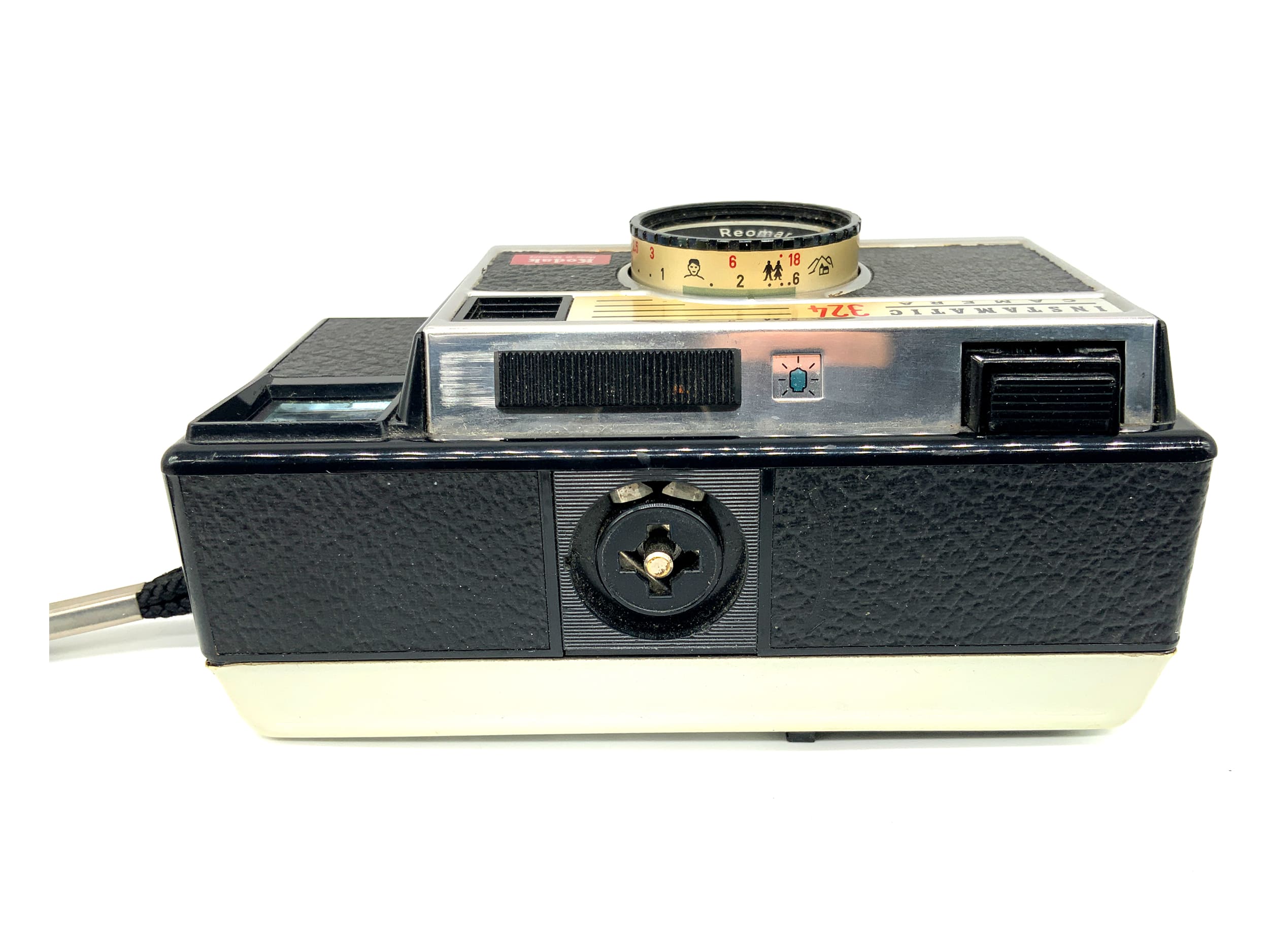 Kodak Instamatic 324 Sucherkamera mit Rodenstock Reomar 12.8/38mm Analogkamera