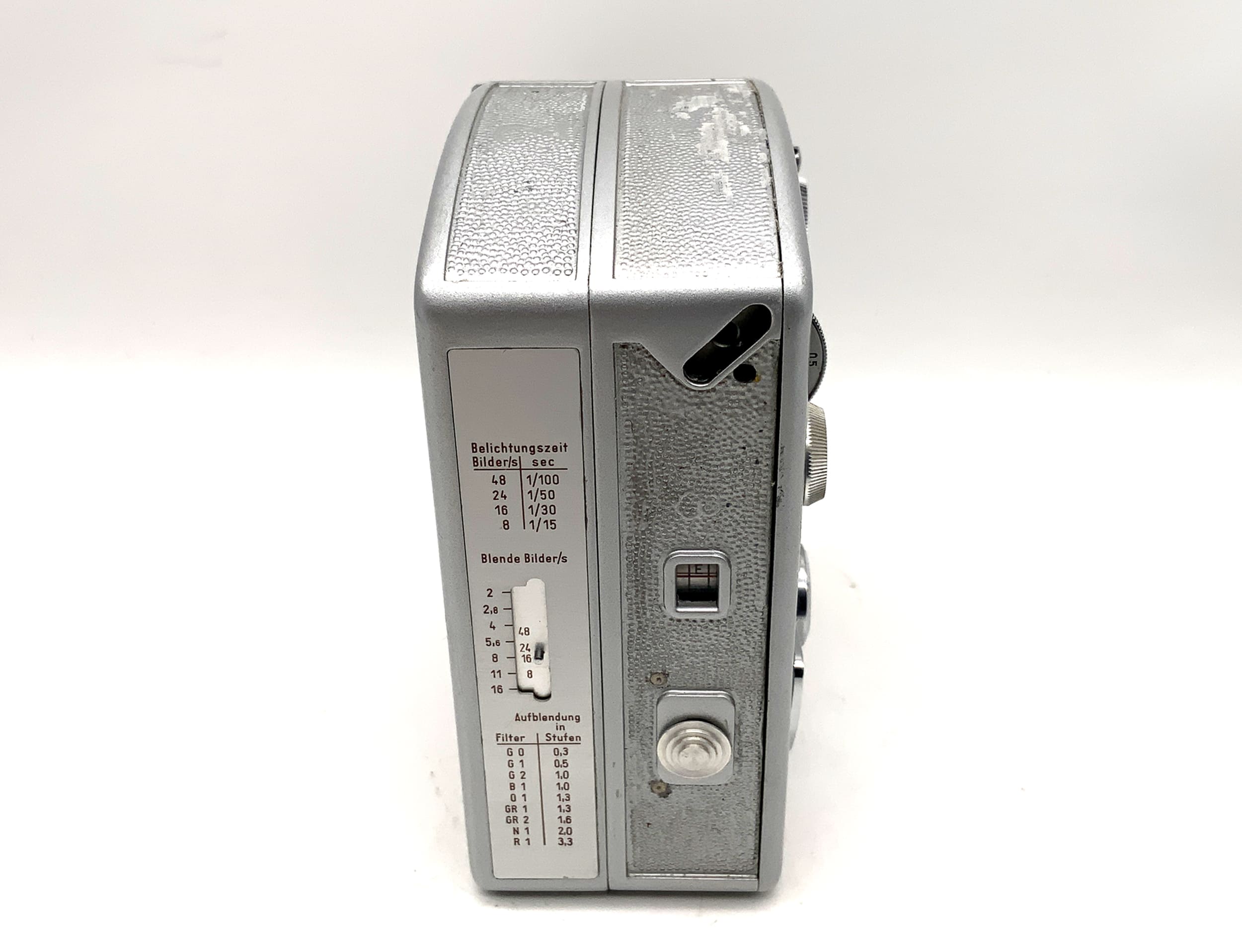 Pentacon Pentaka 8B Filmkamera mit Carl Zeiss Sonnar 1:2,8/40mm Doppel 8mm