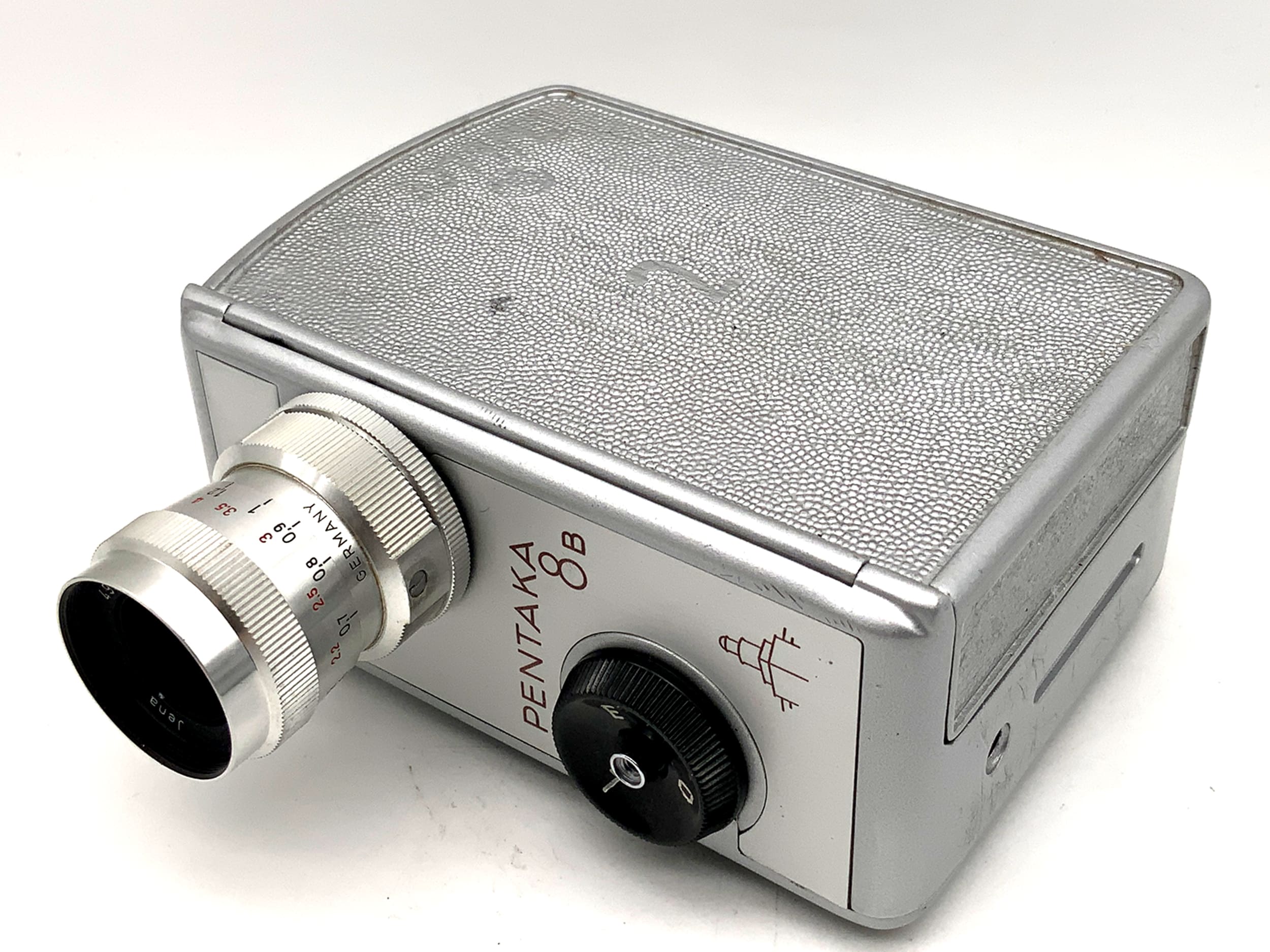 Pentacon Pentaka 8B Filmkamera mit Carl Zeiss Sonnar 1:2,8/40mm Doppel 8mm