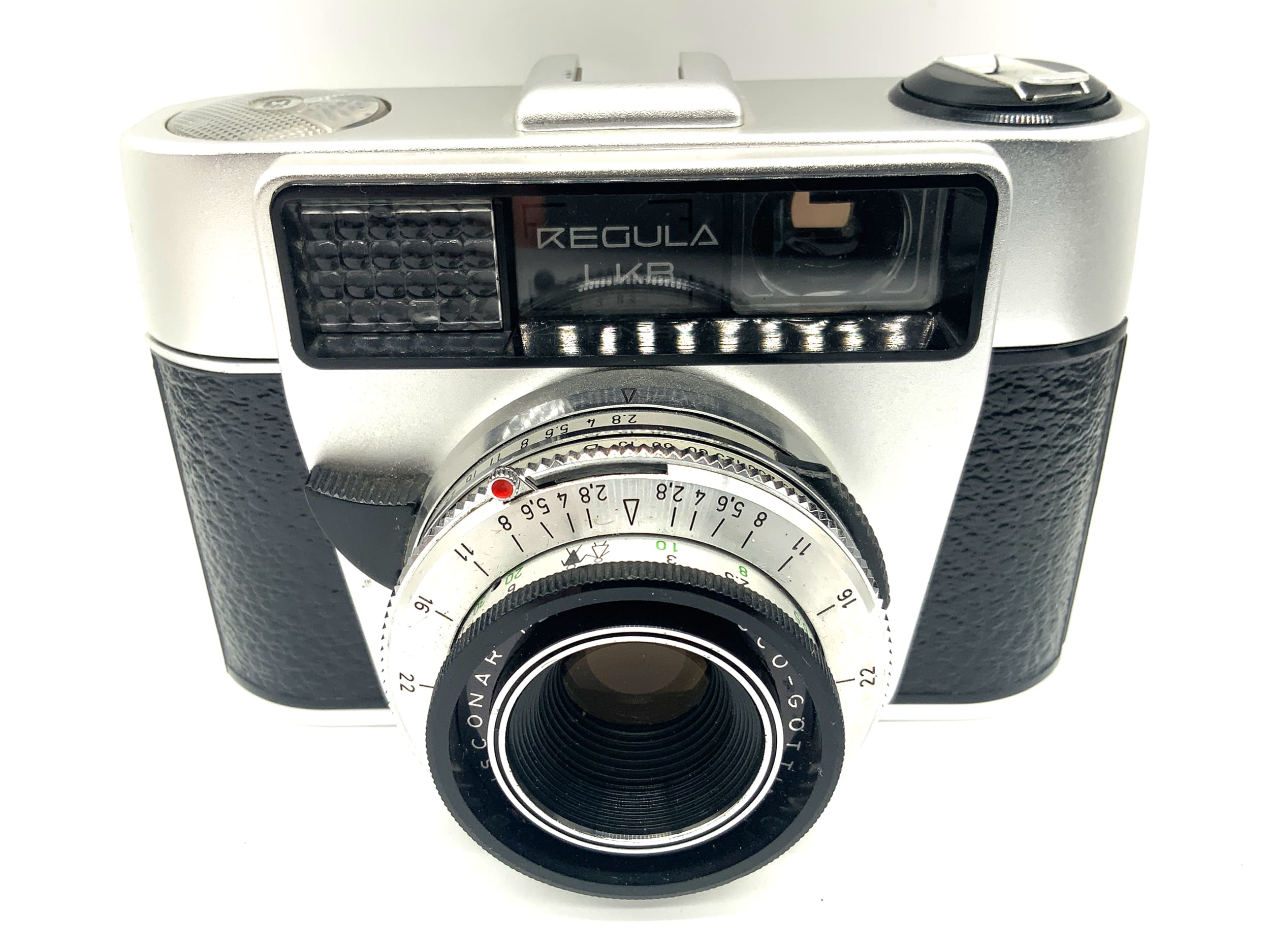 King KG Regula LKB Sucherkamera mit Color-Isconar 1:2.8/45mm Prontor 500 LK