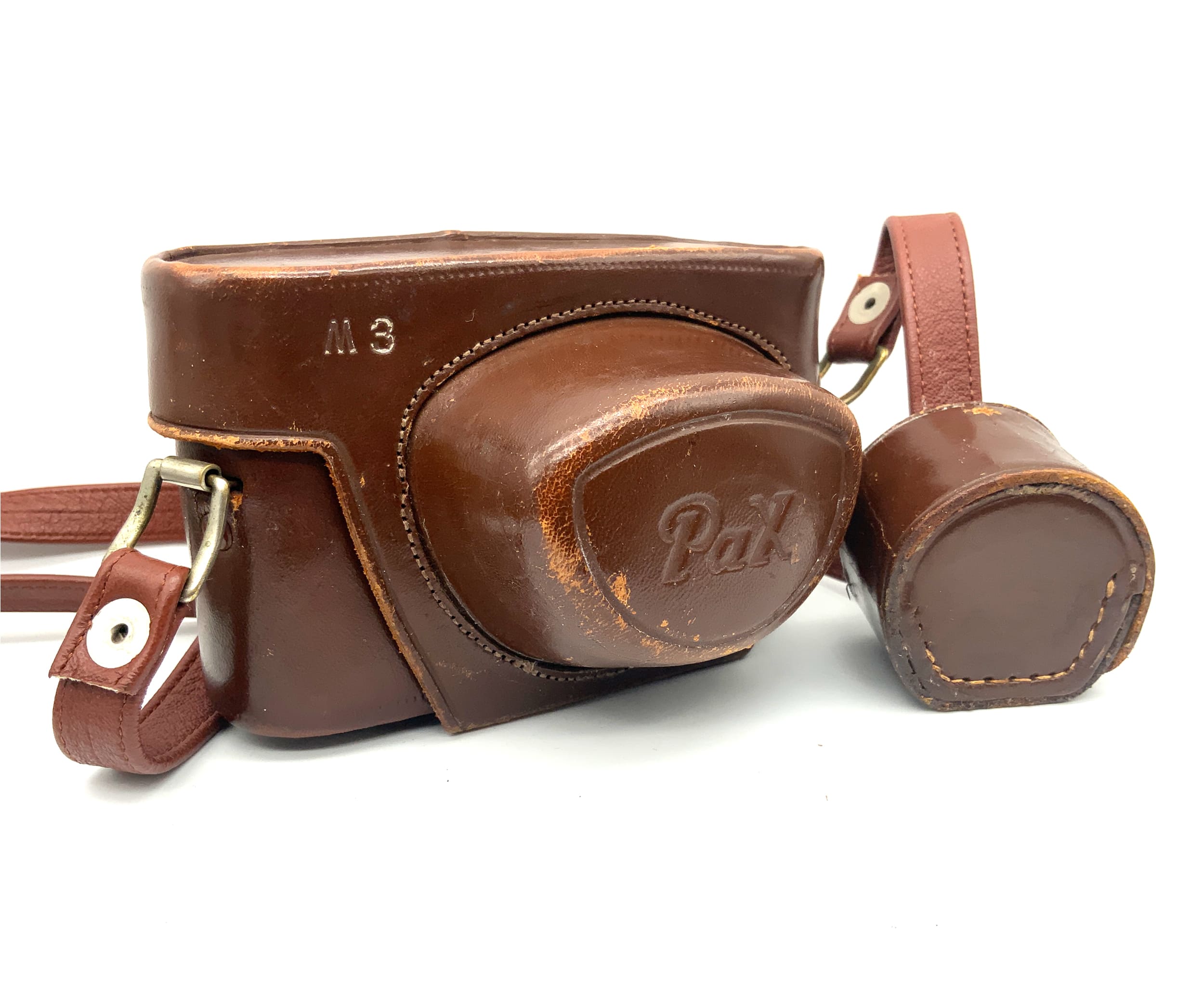 Pax M3 Kameratasche Braun Bereitschaftstasche mit Linsentasche