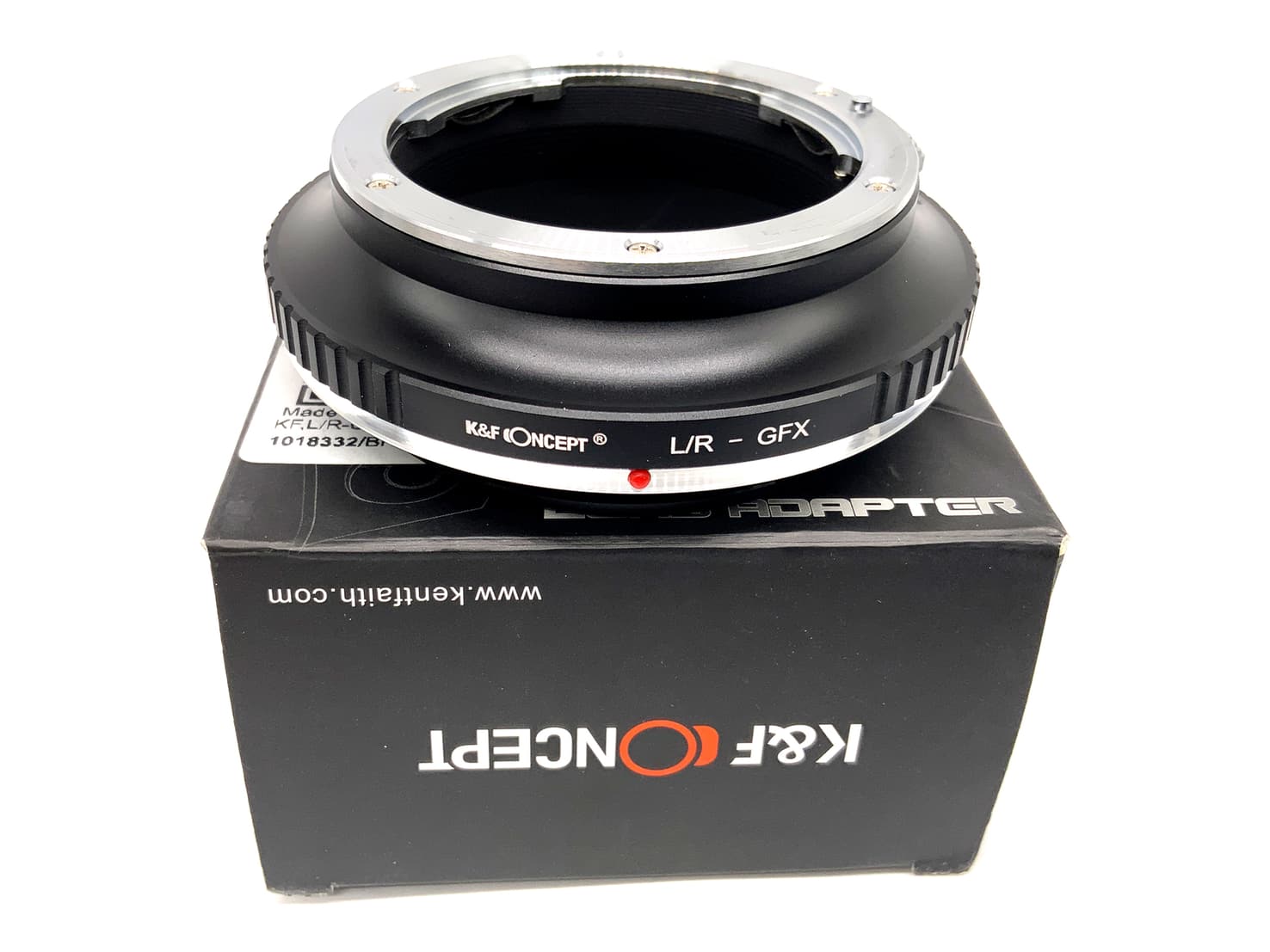 K&F Concept L/R-GFX Objektivadapter lens mount converter (Leica R -> Fuji GFX)