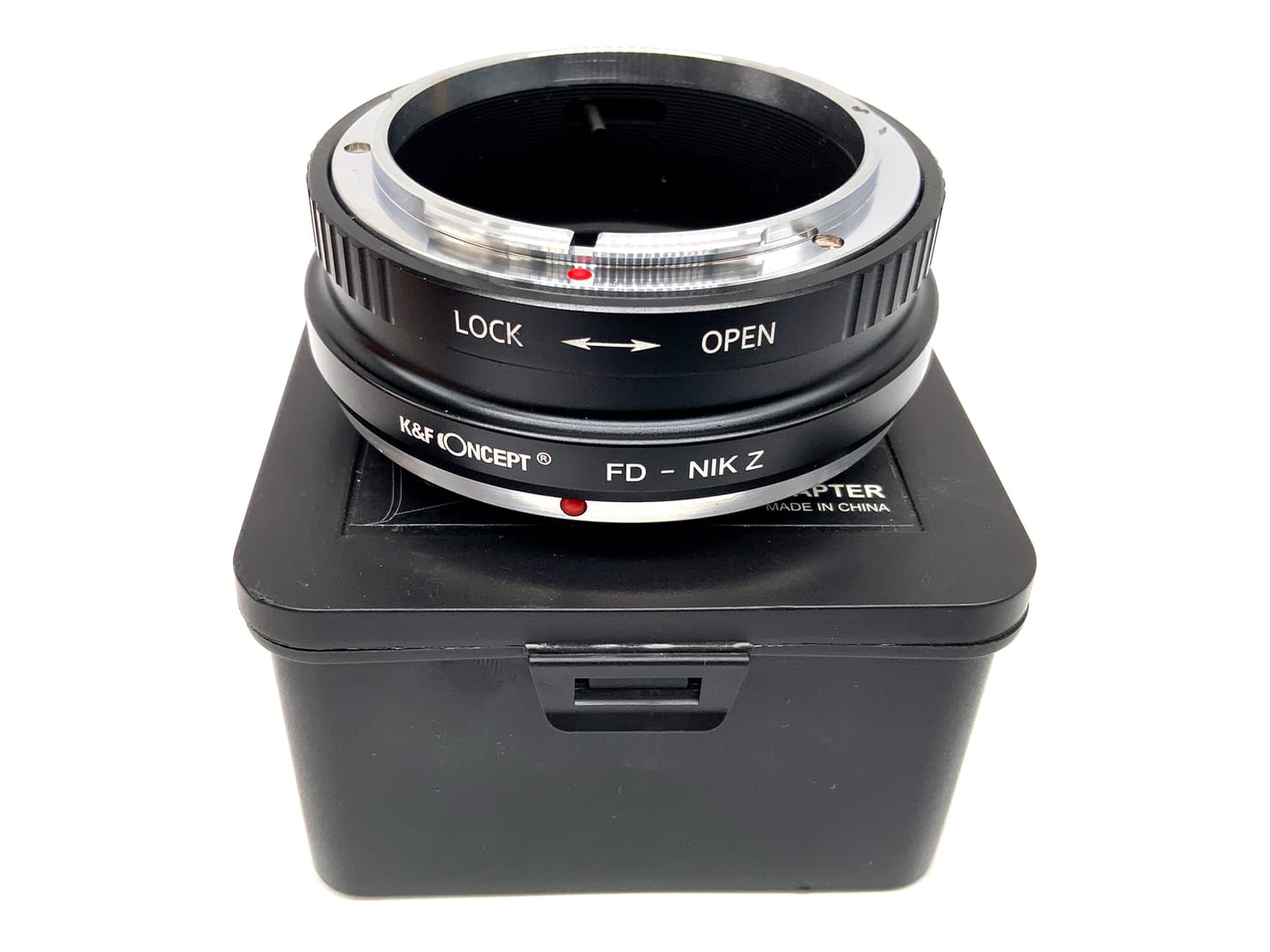 K&F Concept FD-NIK Z Objektivadapter lens mount converter (Canon FD -> Nikon Z)