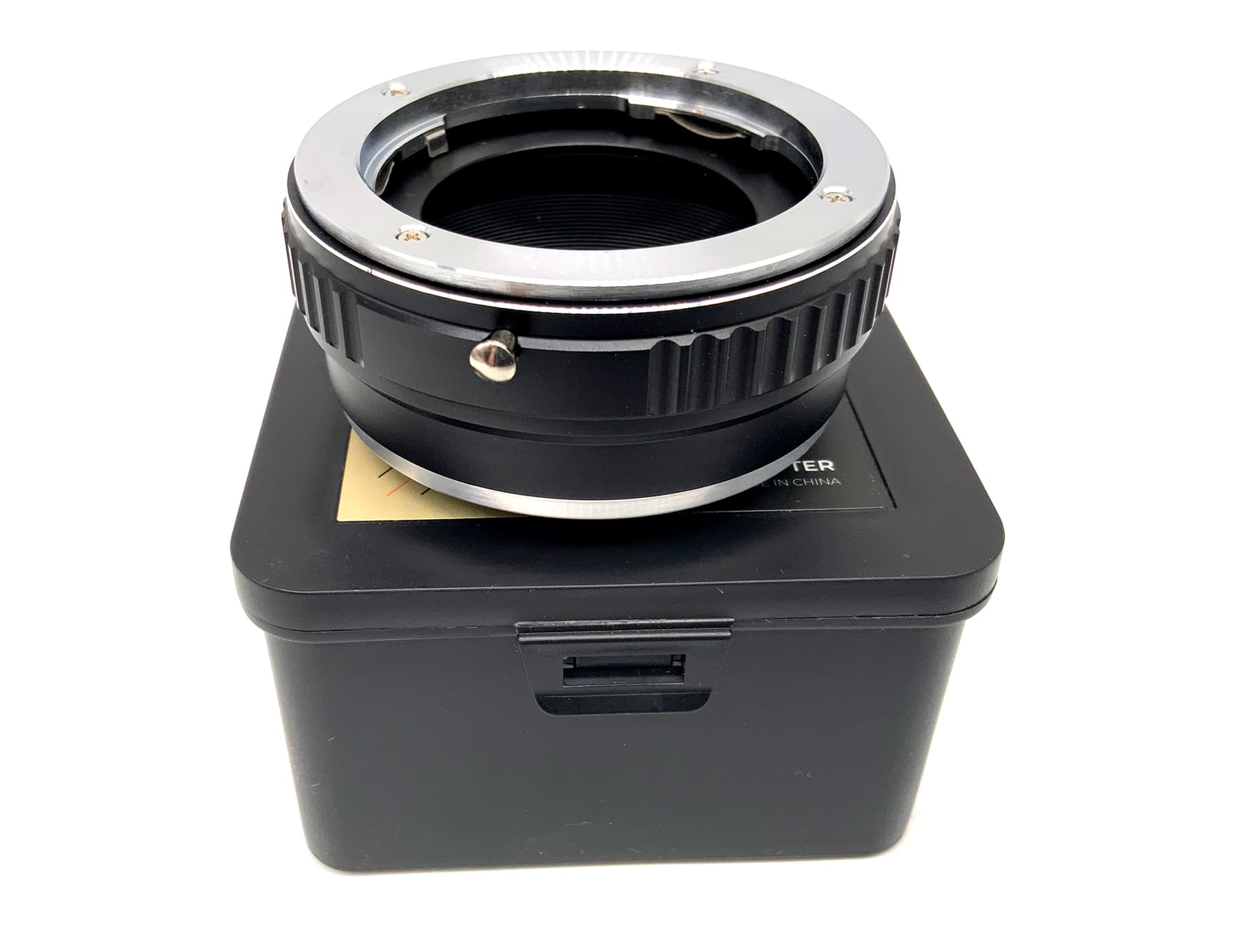 K&F Concept QBM-FX Objektivadapter lens mount converter (Rollei QBM -> Fujica X)