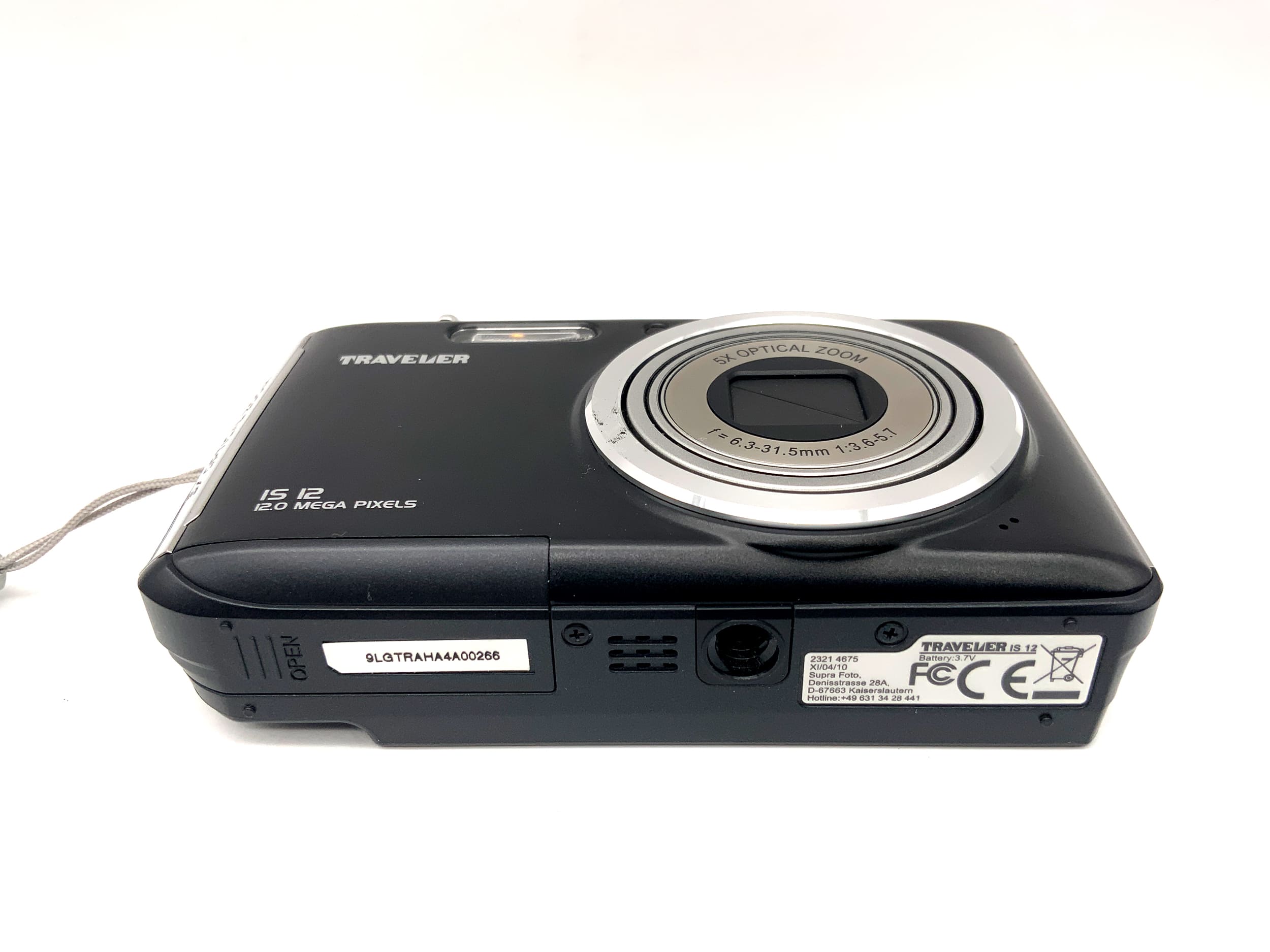 Traveler IS 12 Digitale Kompaktkamera mit 6.3-31.5mm