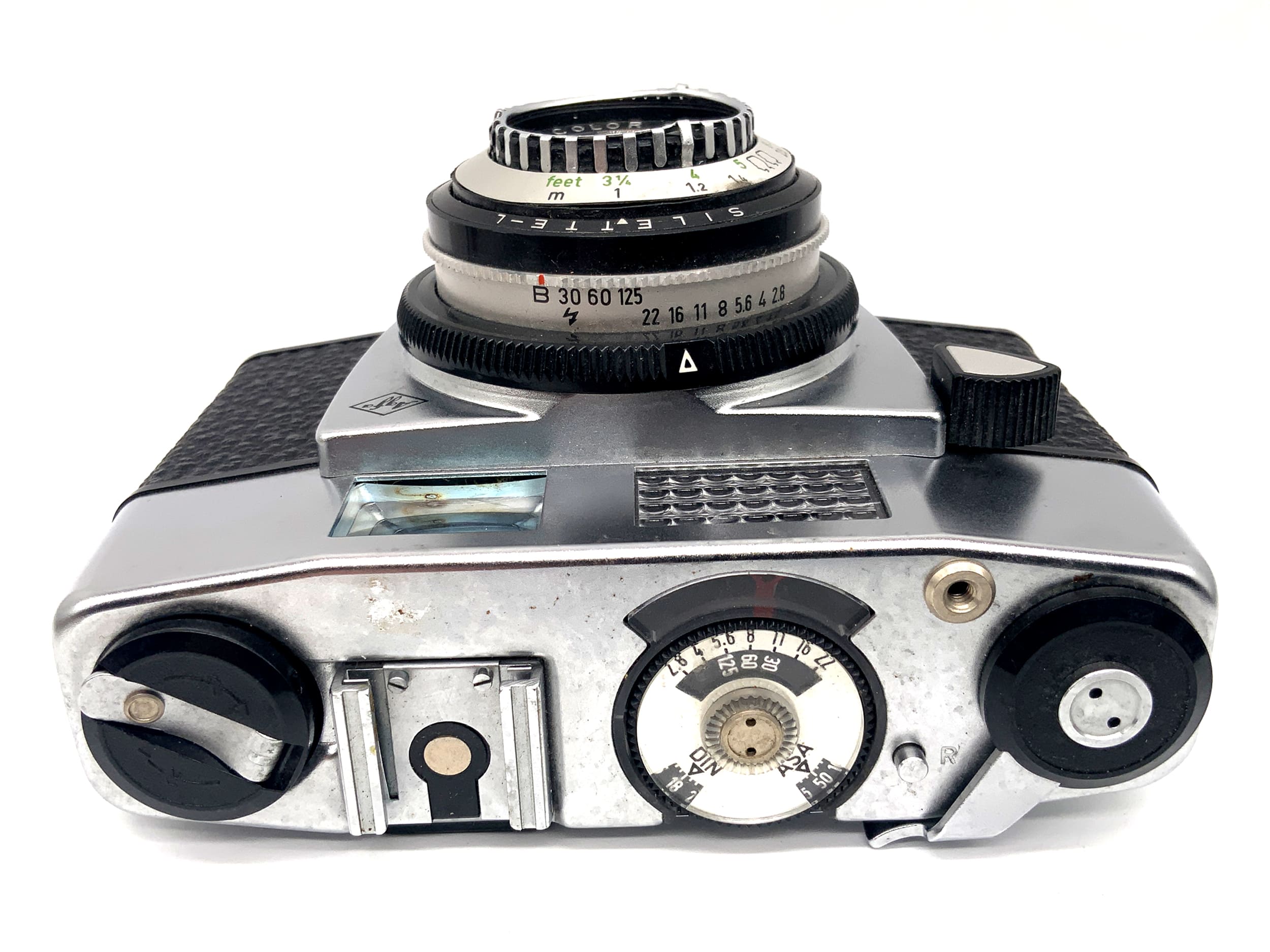 Agfa Silette-L Sucherkamera mit Color Agnar 45mm 1:2.8 Parator 125 Analogkamera