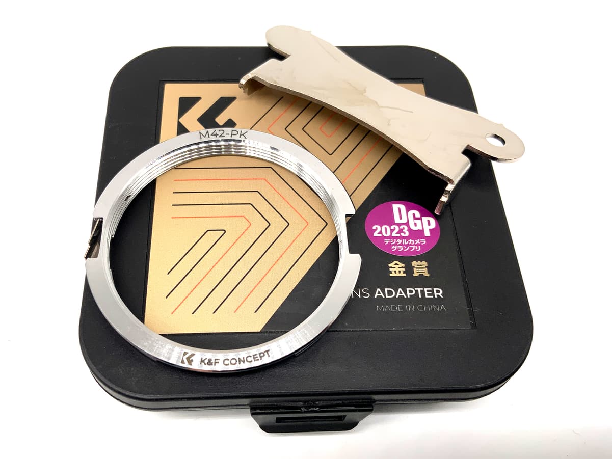 K&F Concept M42-PK Objektivadapter lens mount converter (M42 -> Pentax K)