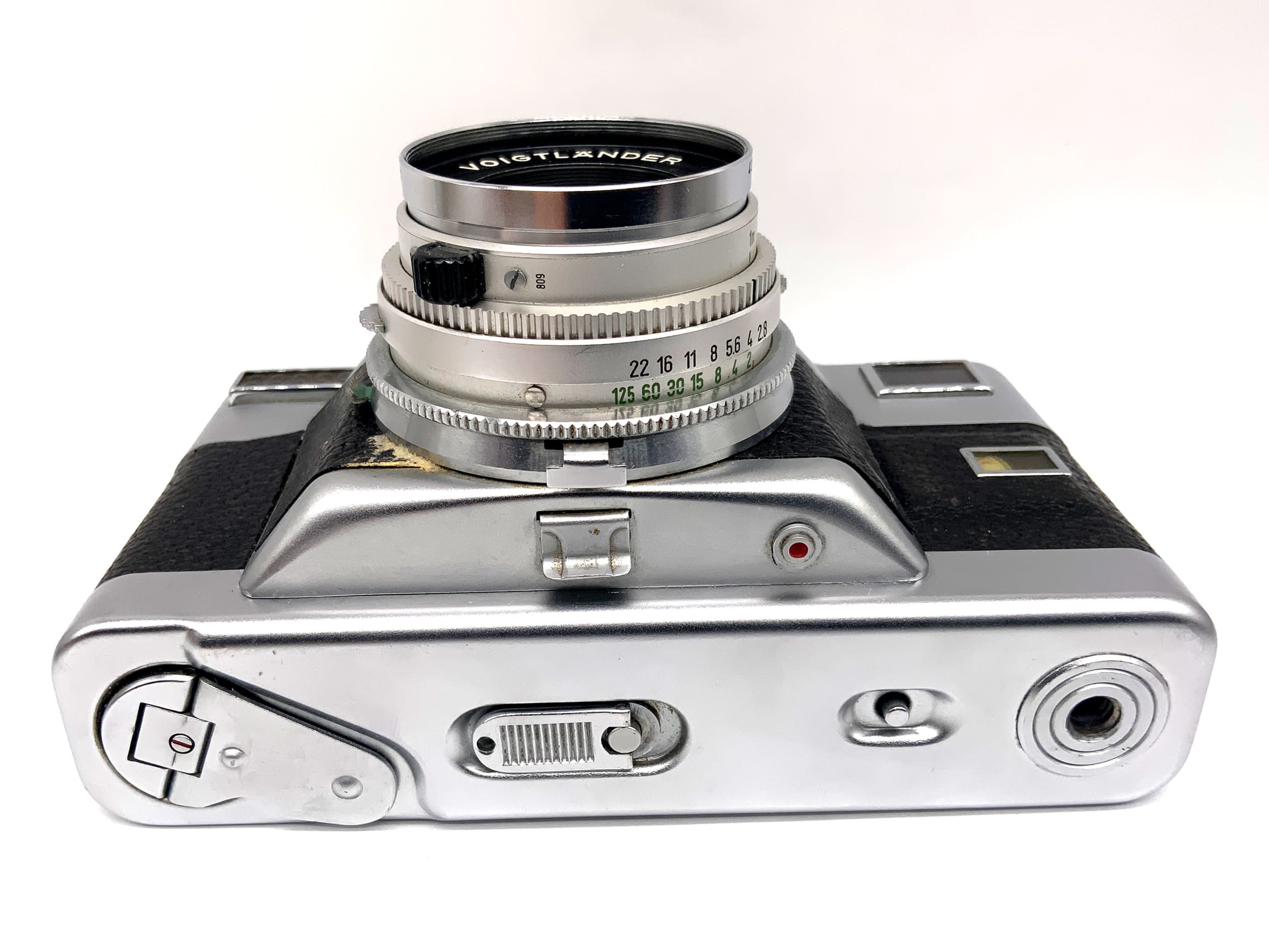 Voigtländer Vitessa T Messsucherkamera mit Color Skopar 1:2.8/50 Synchro Compur