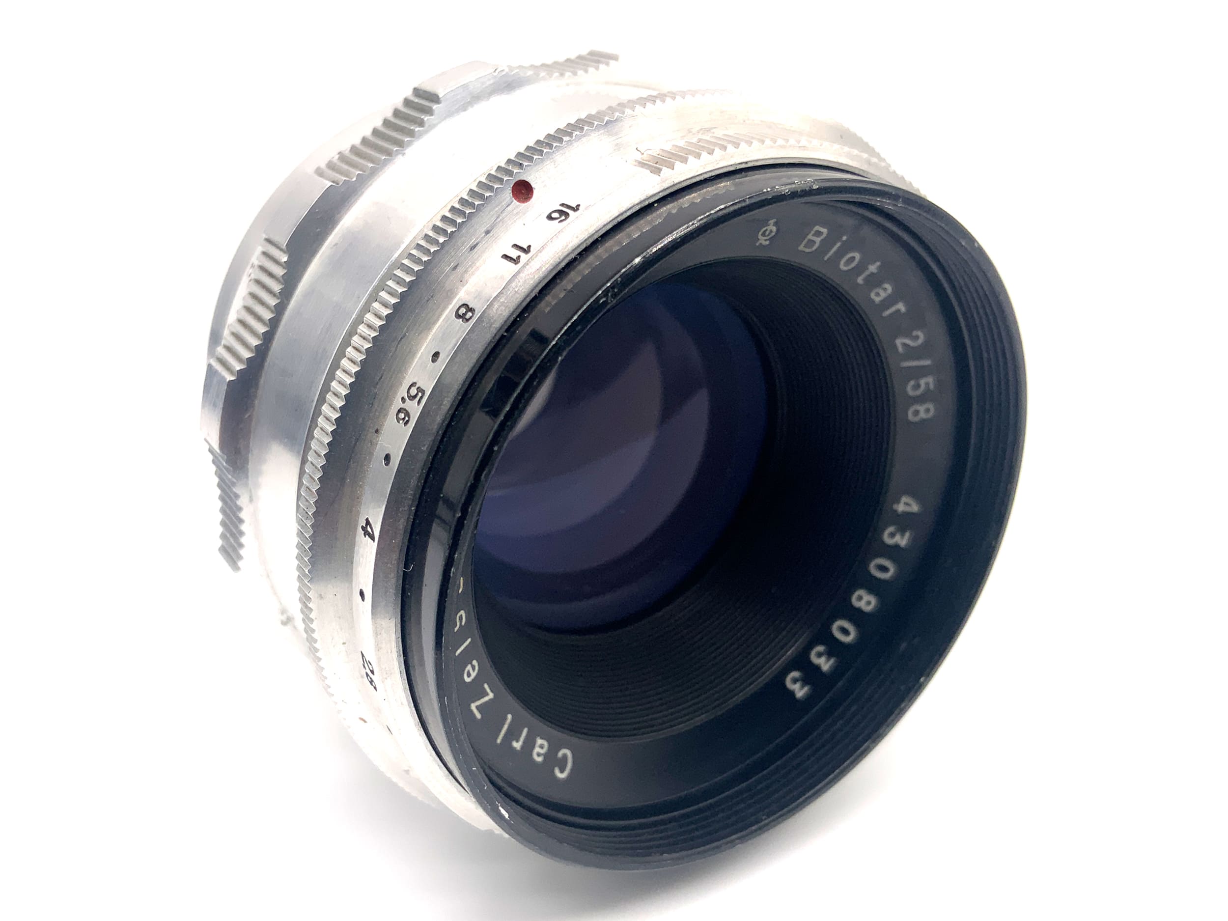Carl Zeiss Jena Q1 Biotar 58mm 1:2 Objektiv Festbrennweite (M42)
