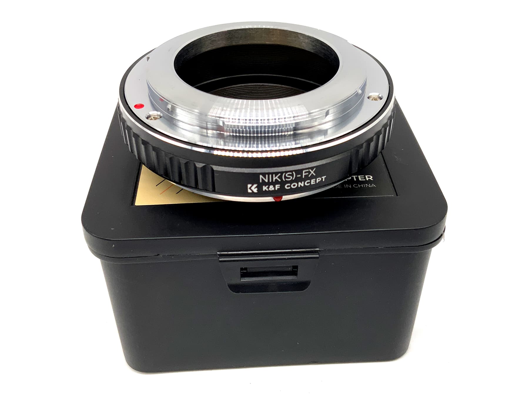 K&F Concept NIK(S)-FX Objektivadapter lens mount converter (Nikon S -> Fujica X)