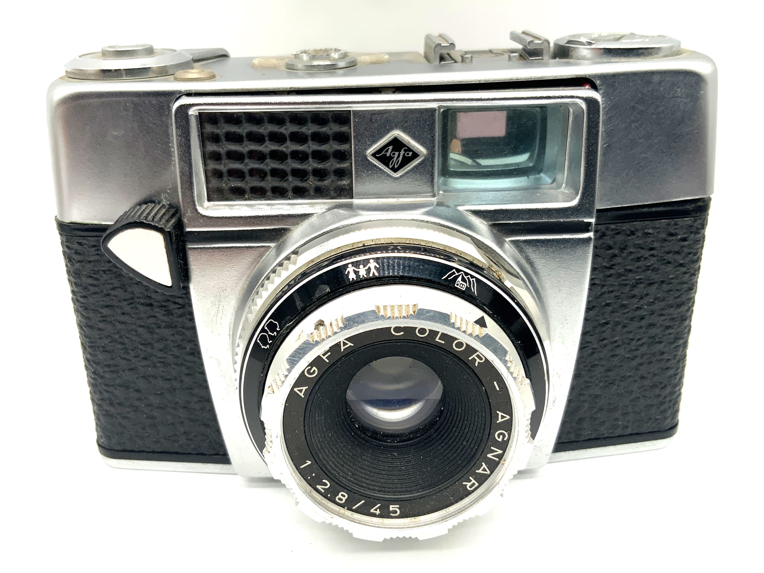 Agfa Optima 1a Sucherkamera mit Color-Agnar 1:2.8/45mm Analogkamera