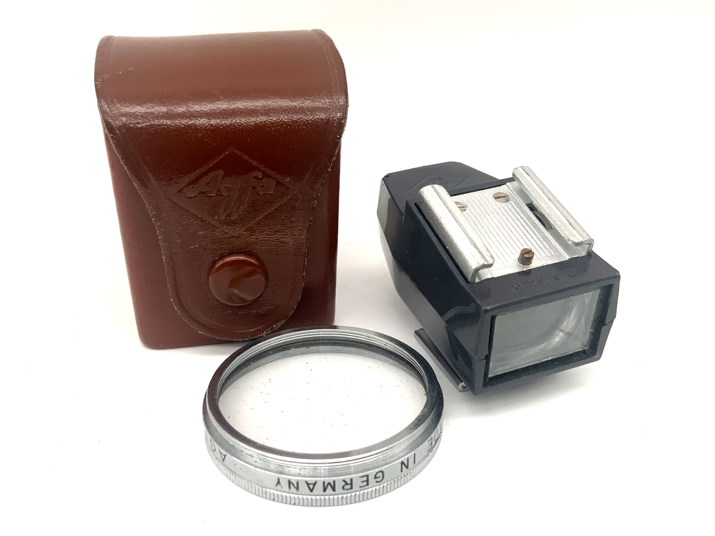 Agfa Natarix Aufstecksucher mit 35,5mm Linse Sucher