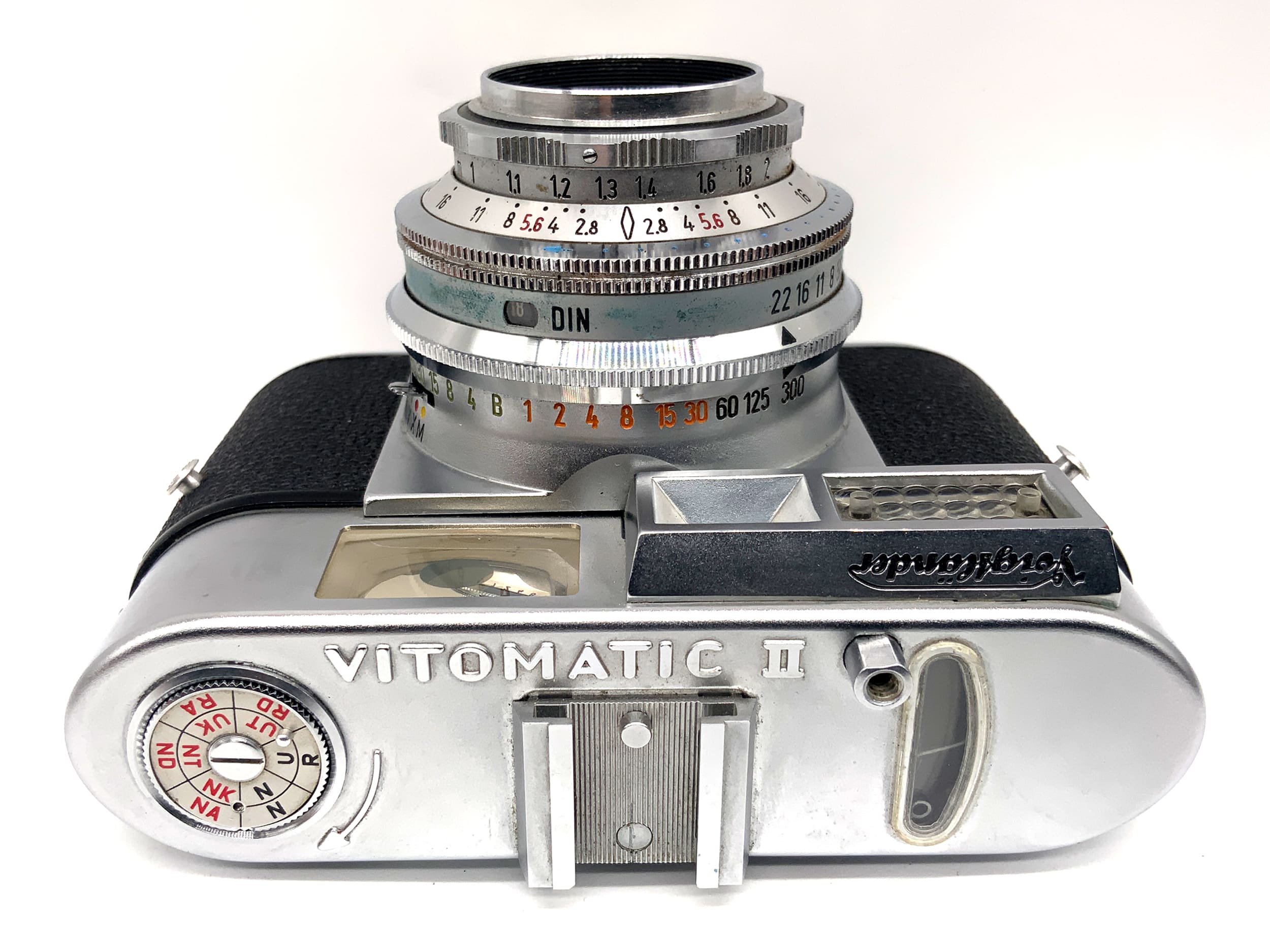 Voigtländer Vitomatic II Messsucherkamera mit Color-Skopar 2.8/50 Prontor SLK-V