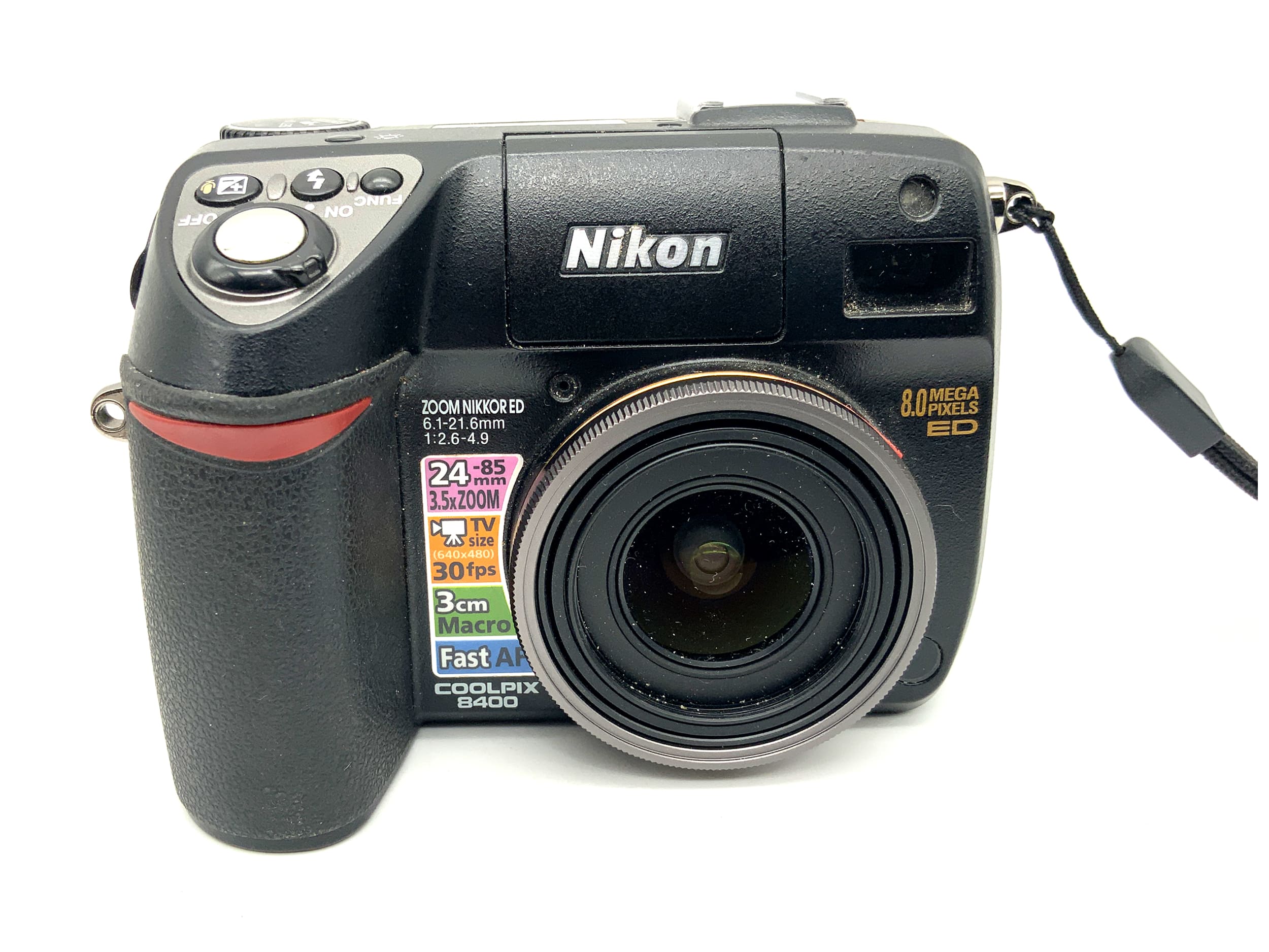 Nikon Coolpix 8400 Digitale Kompaktkamera mit 6.1-21.6mm