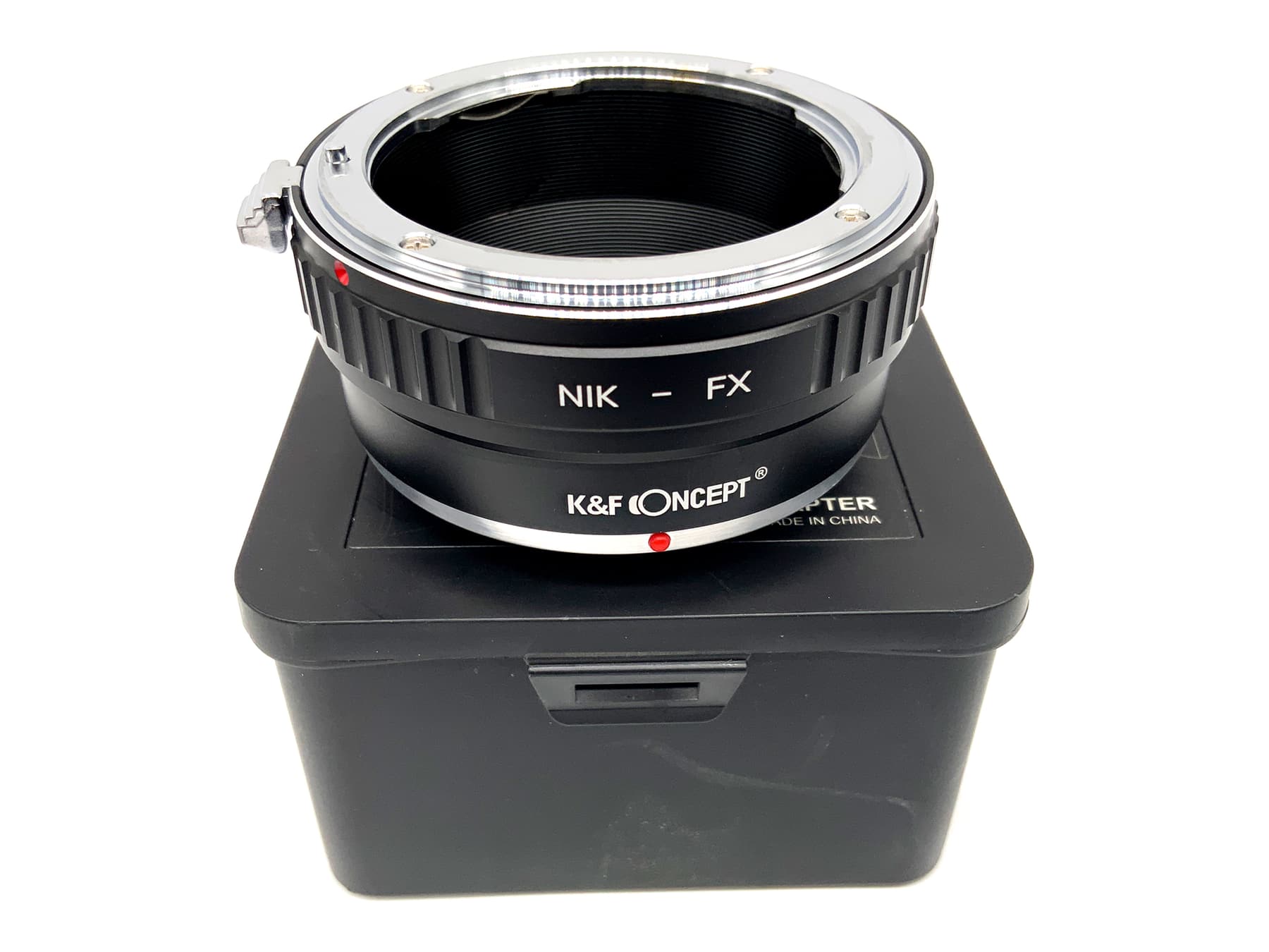 K&F Concept NIK-FX Objektivadapter lens mount converter (Nikon F -> Fujica X)