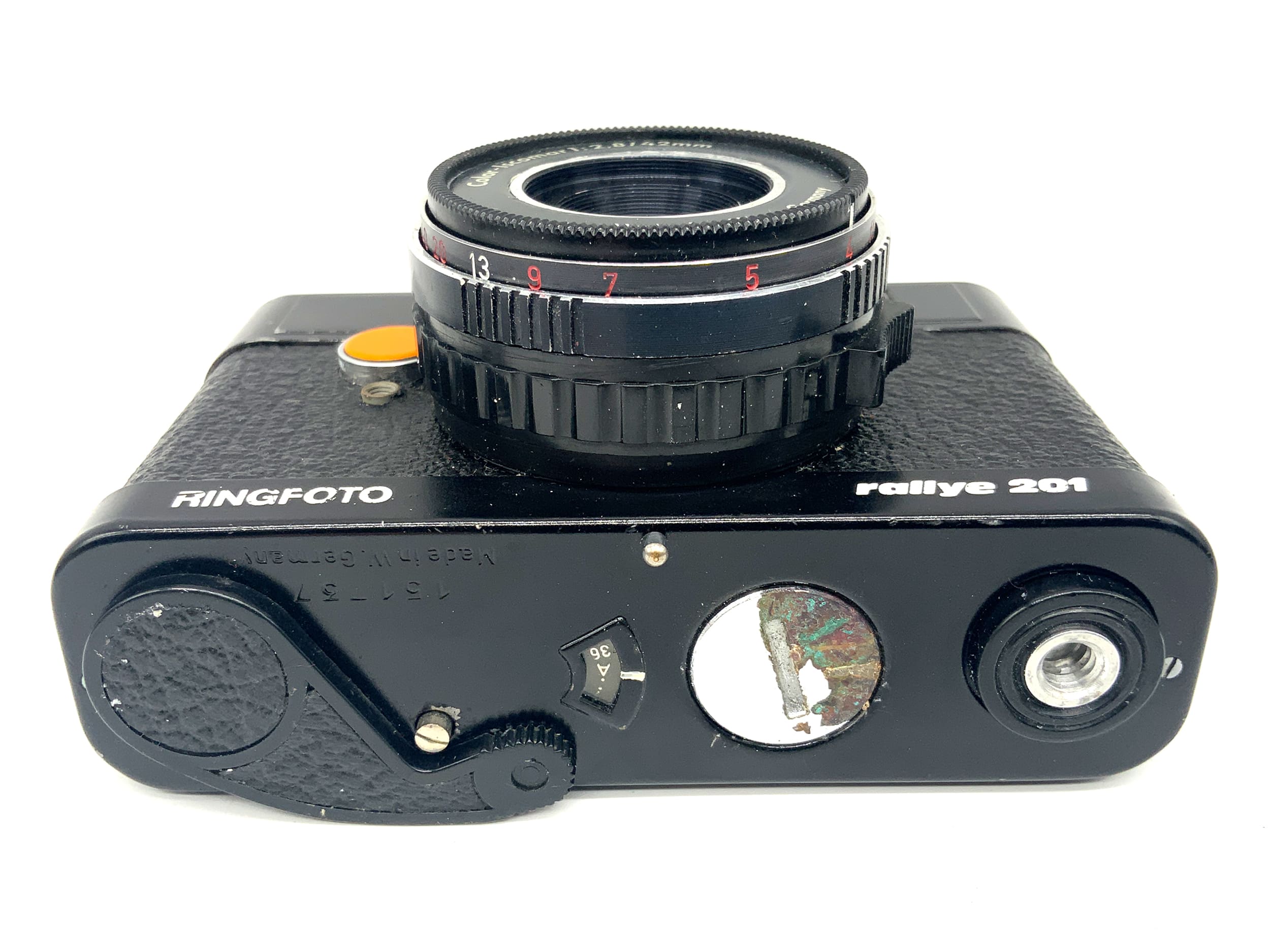 Ringfoto Rallye 201 Sucherkamera mit Color-Iscomar 1:2,8/42mm Analogkamera